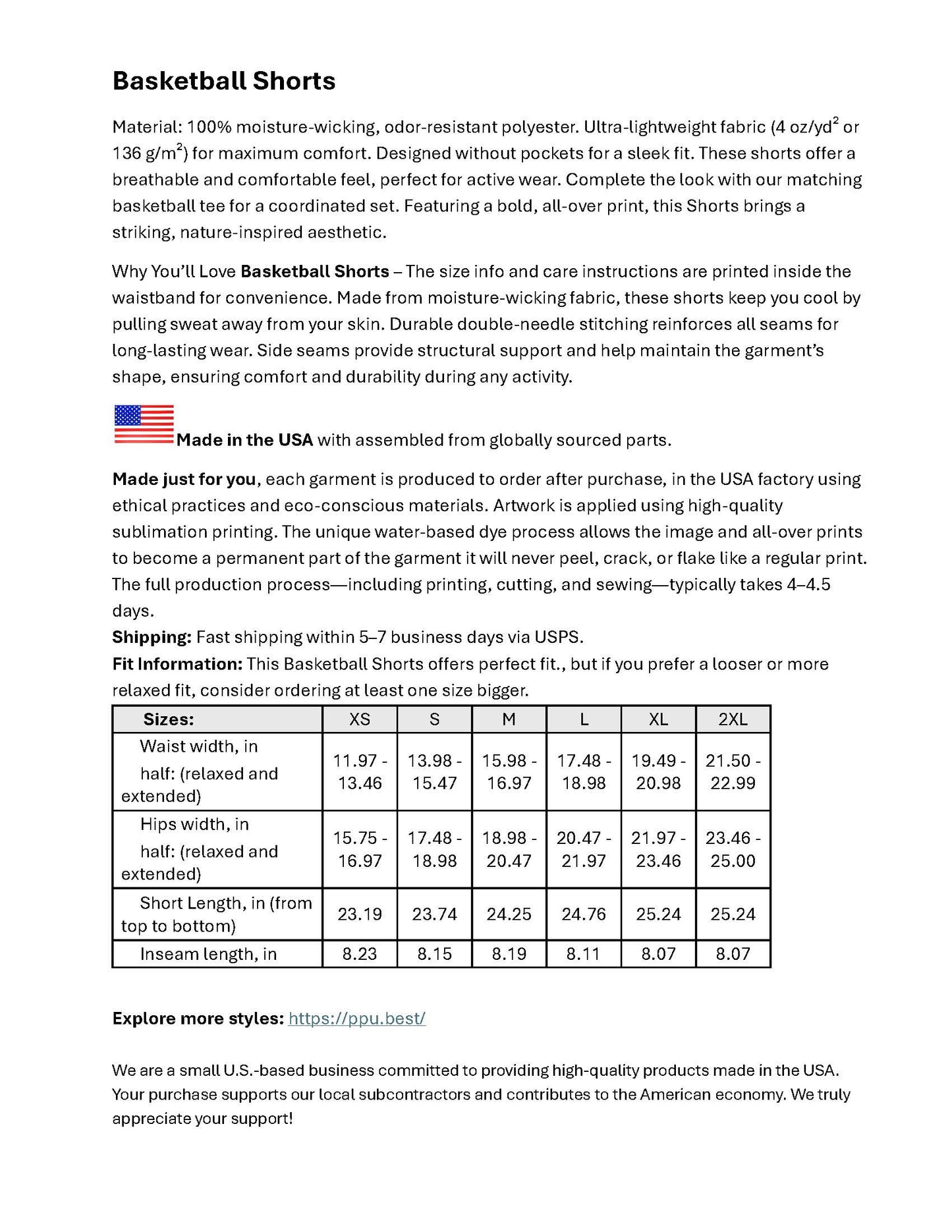 Denim Print Basketball Shorts, Basketball Shorts with Denim Print 4