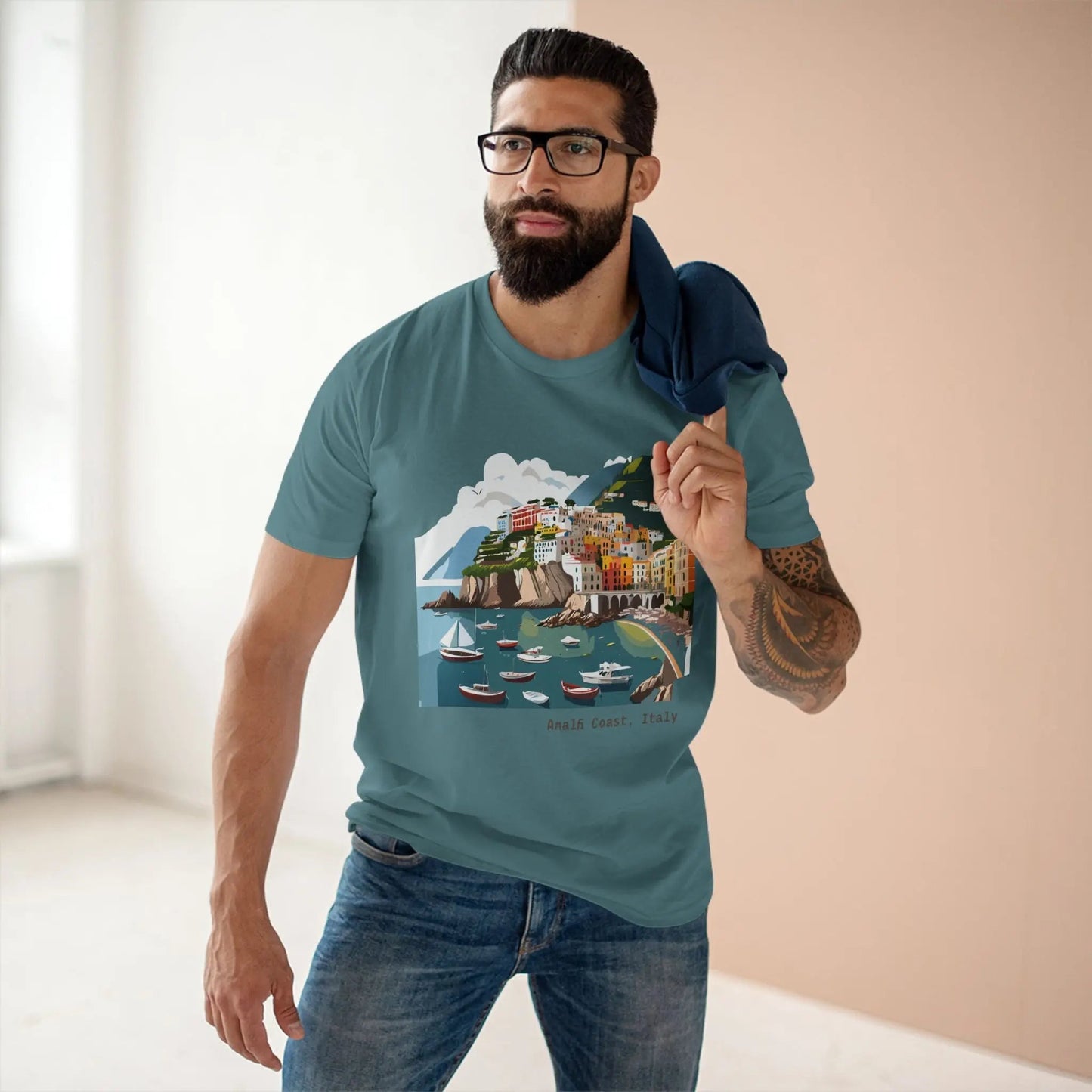 Italy Travel Graphic Unisex 100 Cotton Tee 61