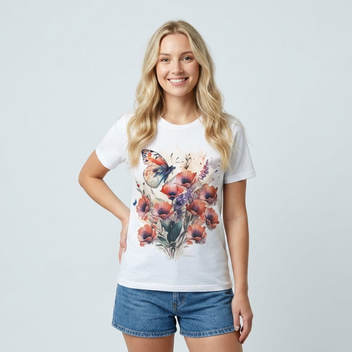 Camiseta de mariposa | Camiseta de mariposa