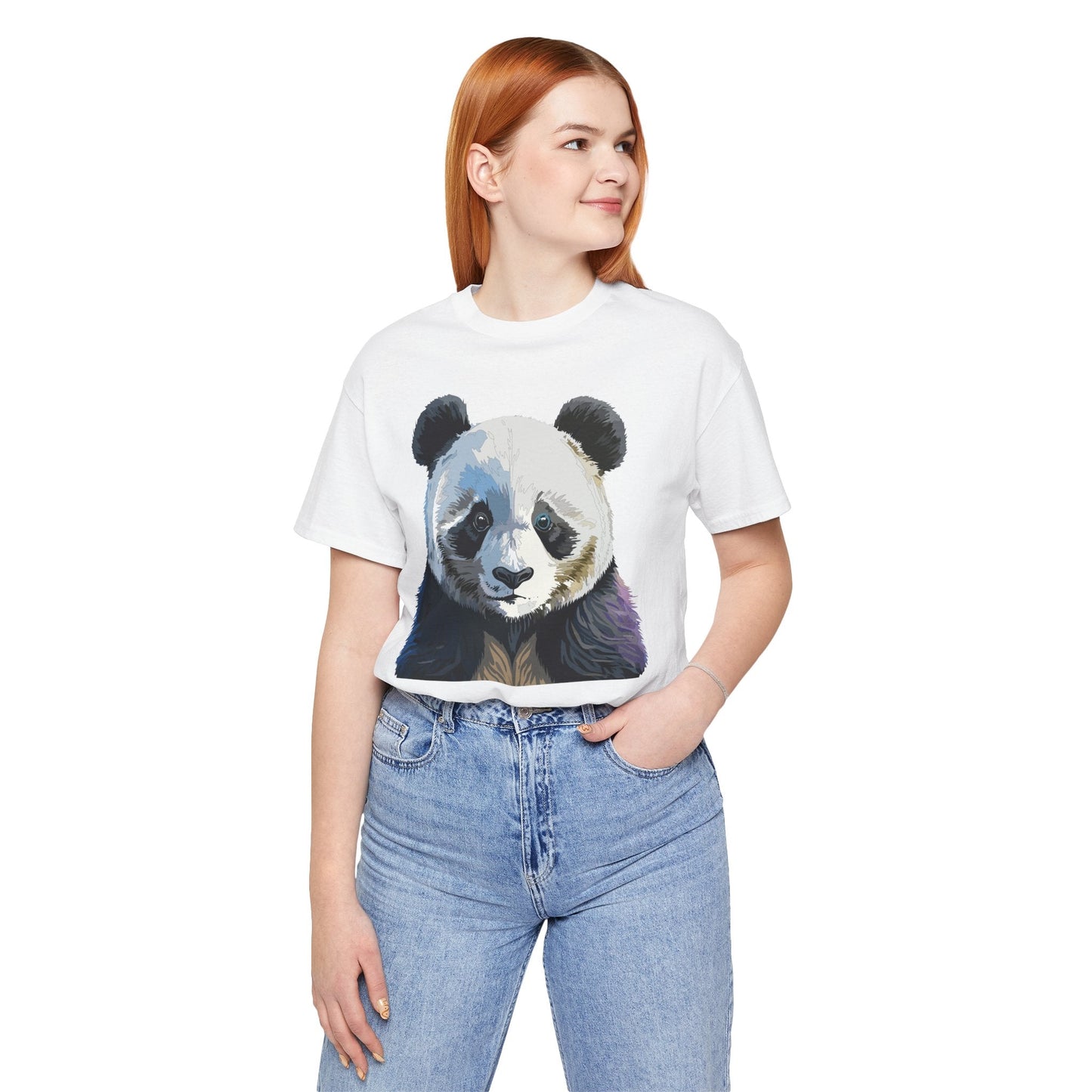 Unisex Animal Graphic Art Tee Shirt Softstyle Cotton Gildan 64000 Wild Animals Design