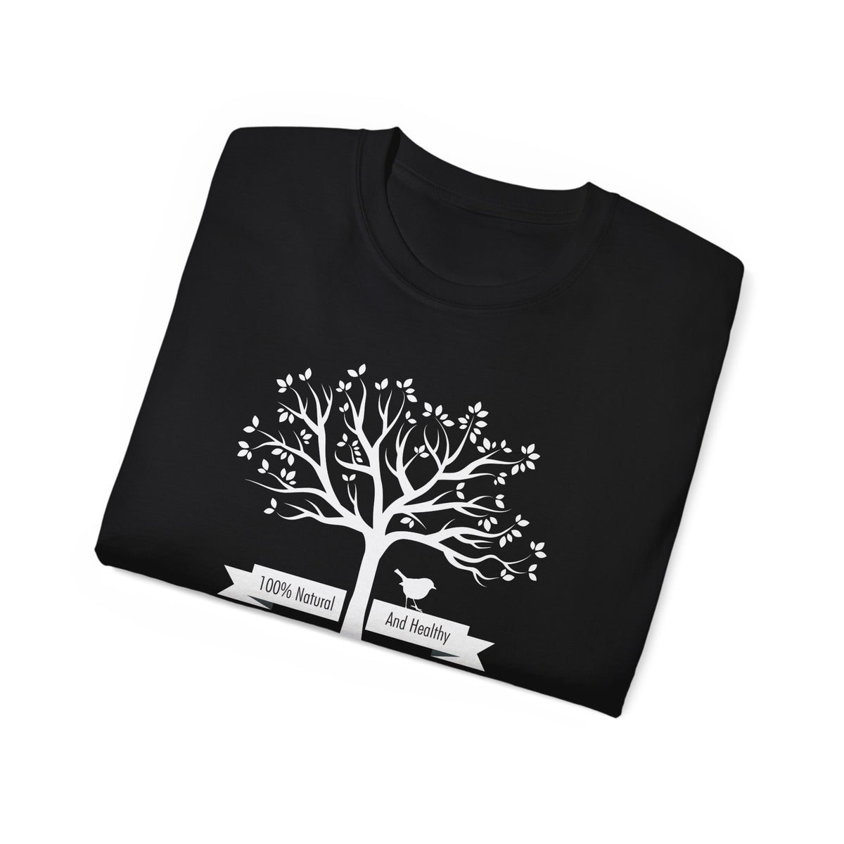 Vegan AF Tree Graphic Tee | Raised on Veggies, 100% Natural Shirt