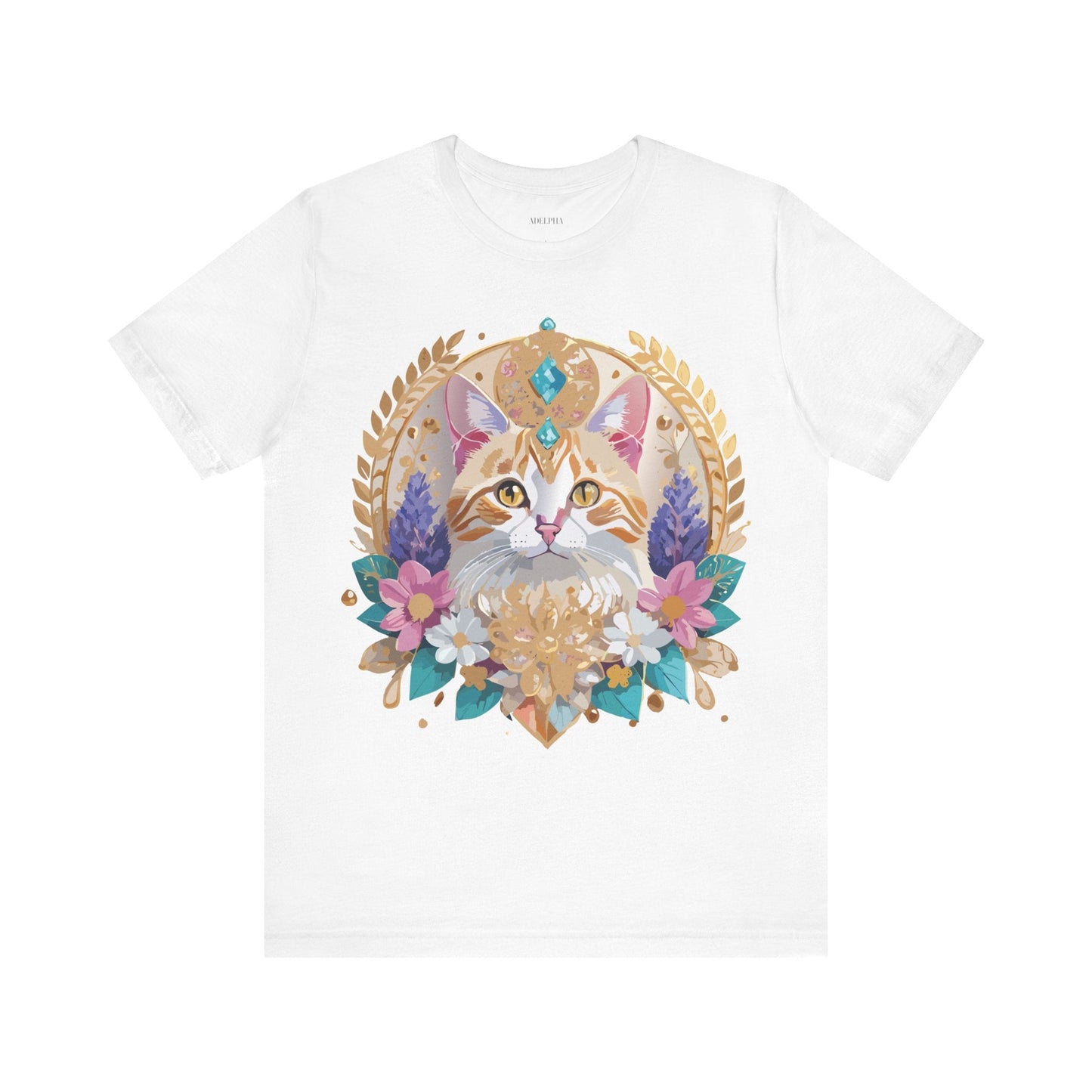Adelpha Medallion Graphic Tee Unisex Jersey Short Sleeve Vintage Inspired Art Premium Casual Wear