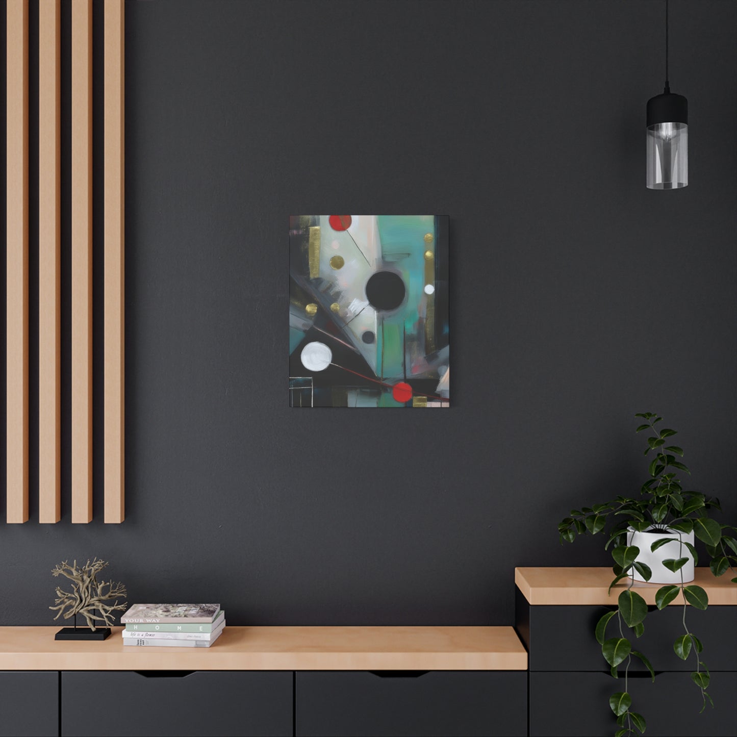 Abstract Oil Painting Print Canvas 20x24,20x30,24x30 24x32,24x36,30x40 32x48,36x48,40x60 Pine-Wood Inner Frame ABS-158