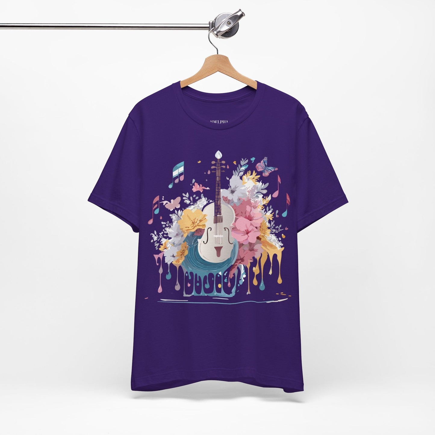 Adelpha Graphic T Shirt Unisex Short Sleeve Jersey Tee With Vintage Inspired Artwork