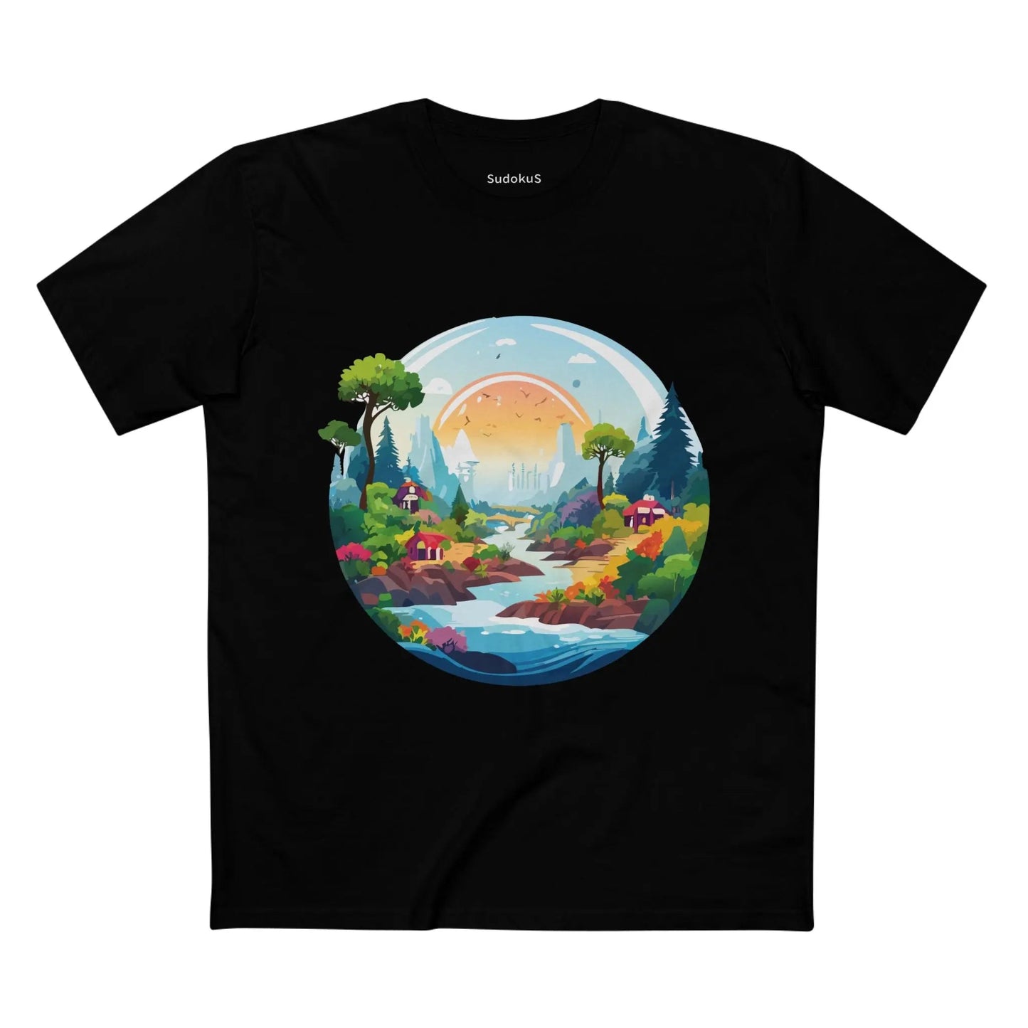 Fantasy Graphic Unisex 100 Cotton Staple Tee 24