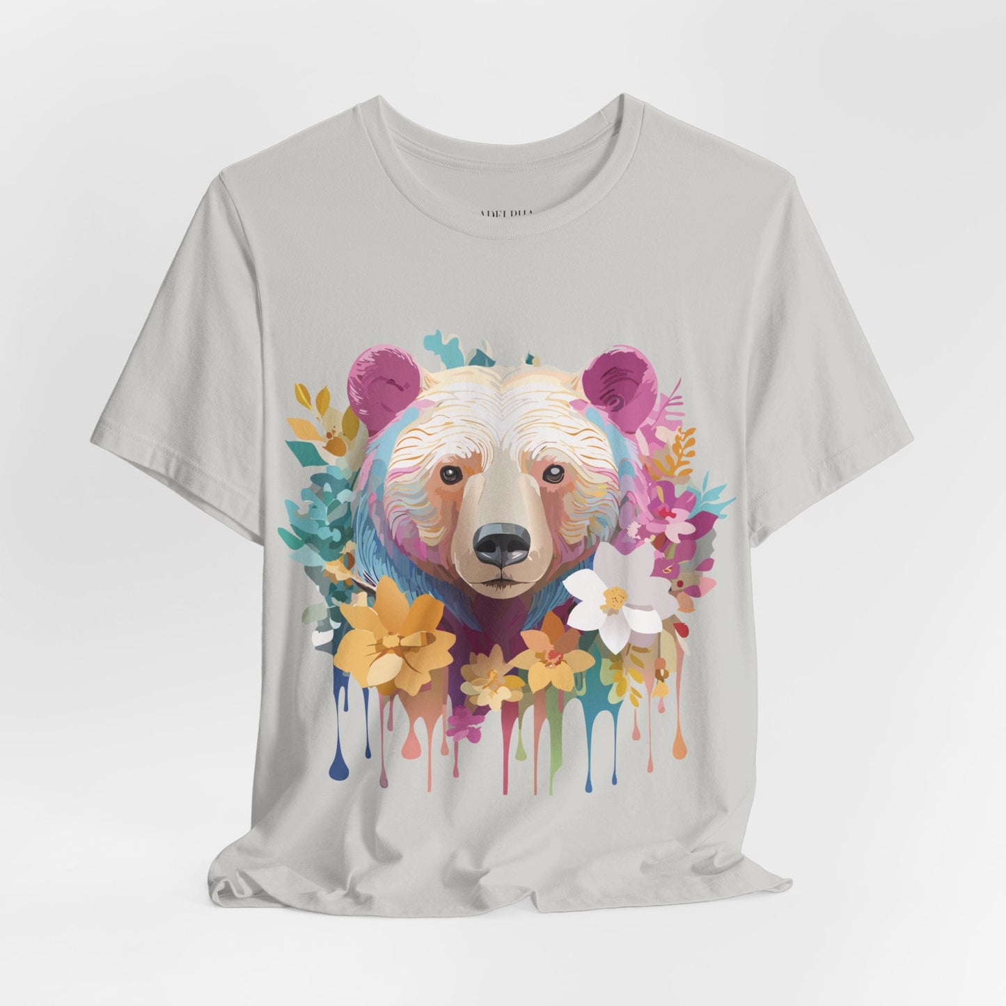 Adelpha Bear Graphic Tee Unisex Short Sleeve Shirt Art Design