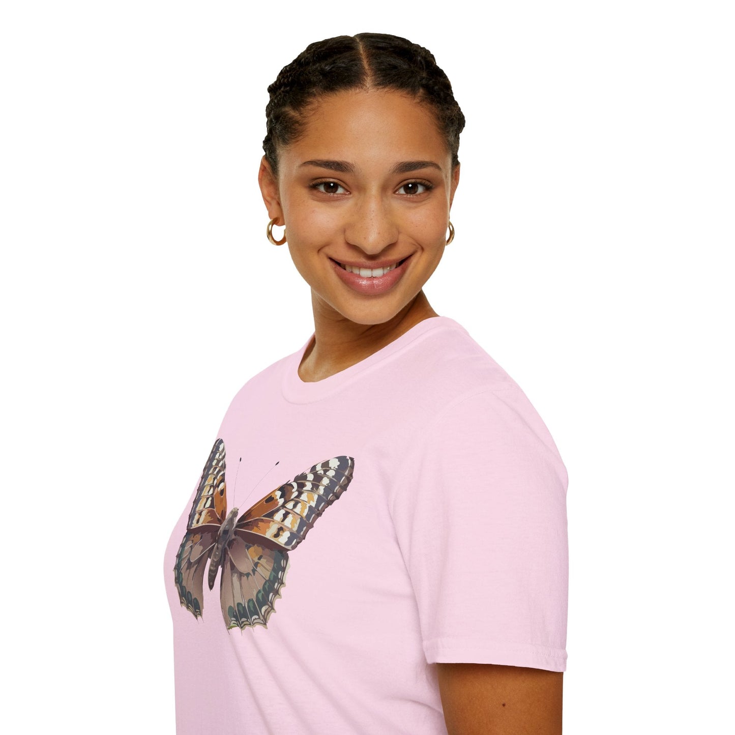 Monarch Butterfly Shirt Unisex T Shirt Design Gildan Softstyle 64000 100 Percent Ring Spun Cotton