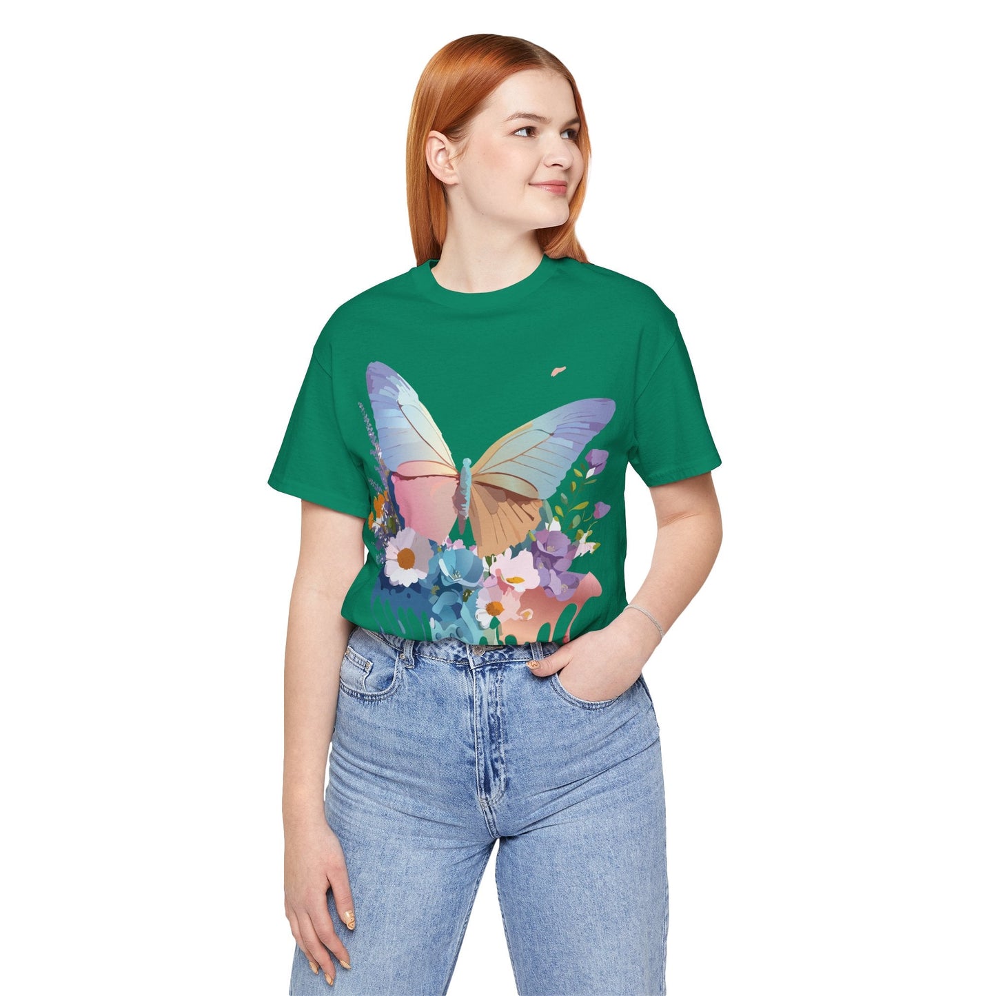 Butterfly Graphic Tee Unisex Adelpha Art Design Vintage Inspired Shirt