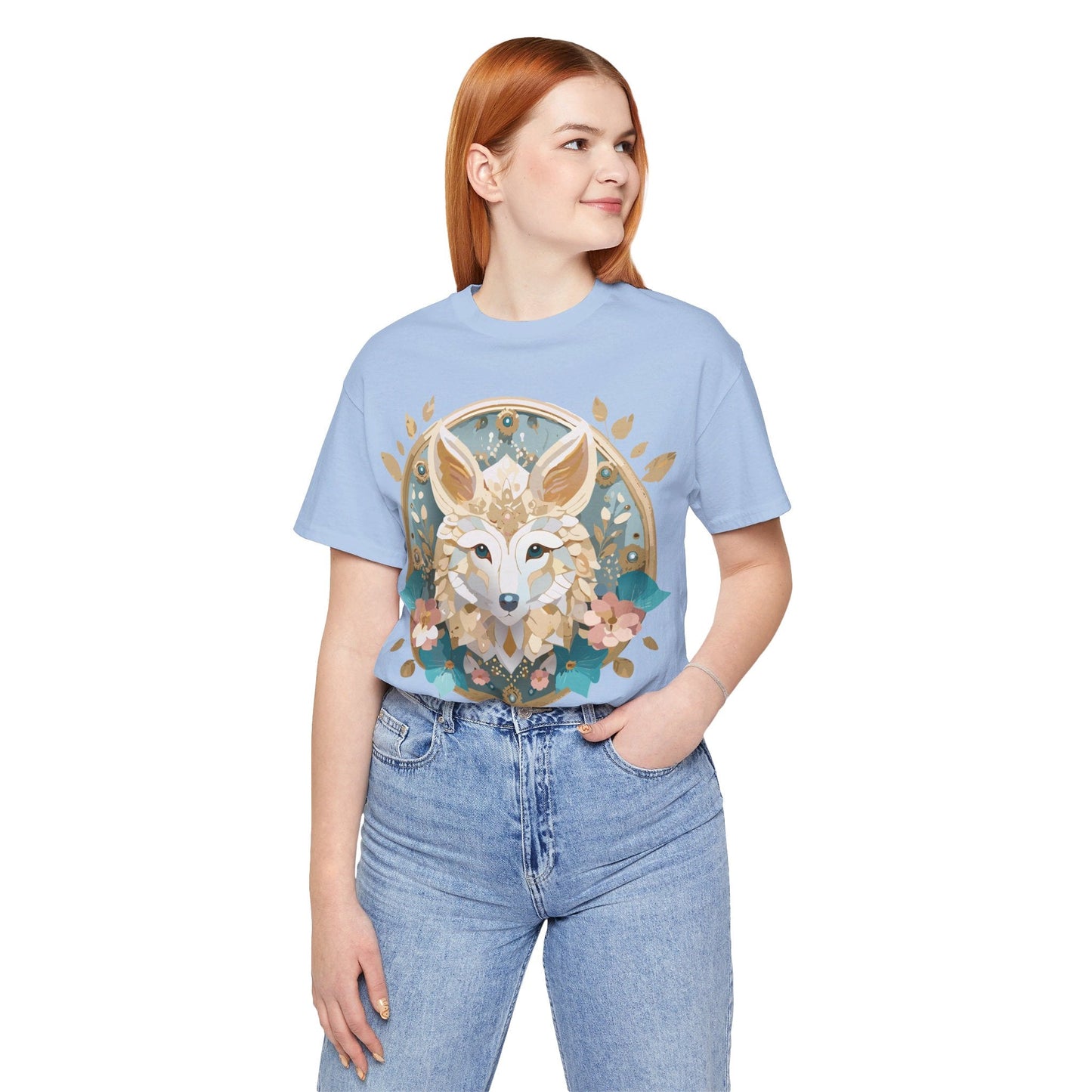 Adelpha Medallion Graphic Tee Unisex Short Sleeve Jersey Shirt With Vintage Artwork
