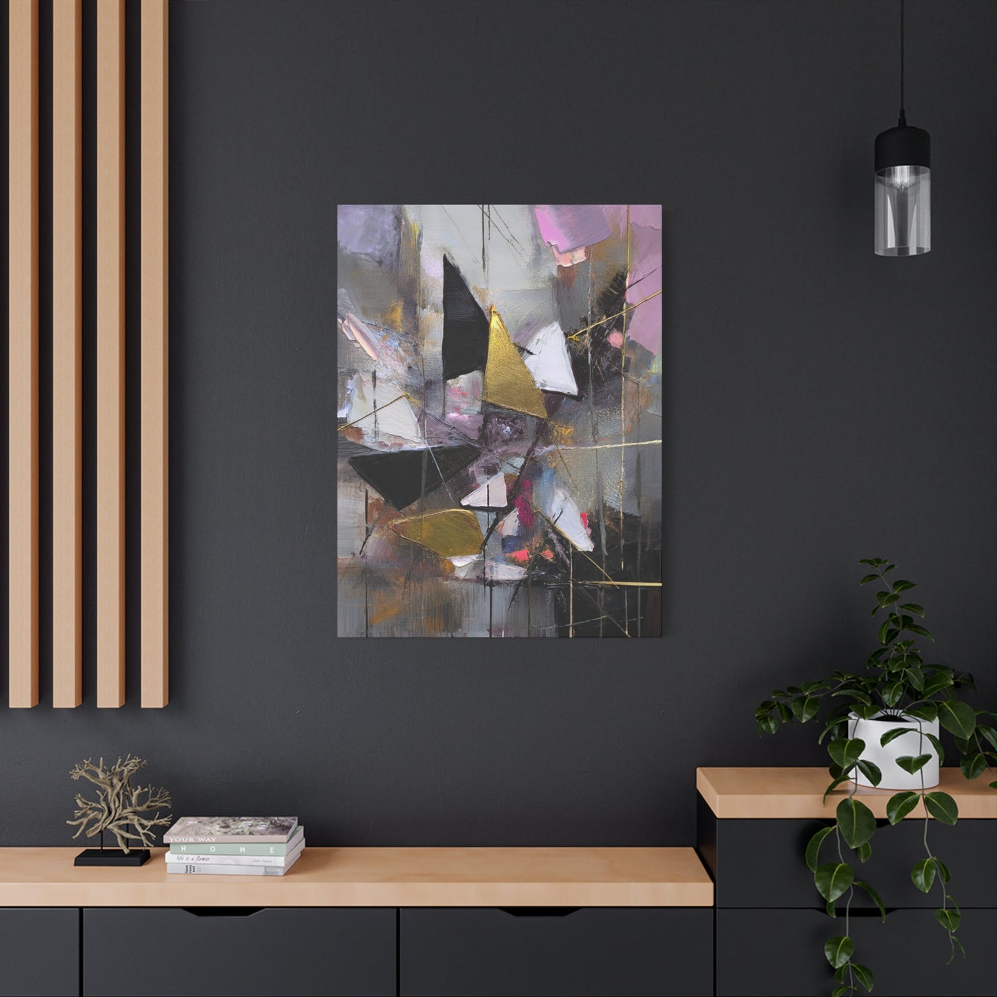 Abstract Oil Painting Print Canvas 20x24,20x30,24x30 24x32,24x36,30x40 32x48,36x48,40x60 Pine-Wood Inner Frame ABS-217