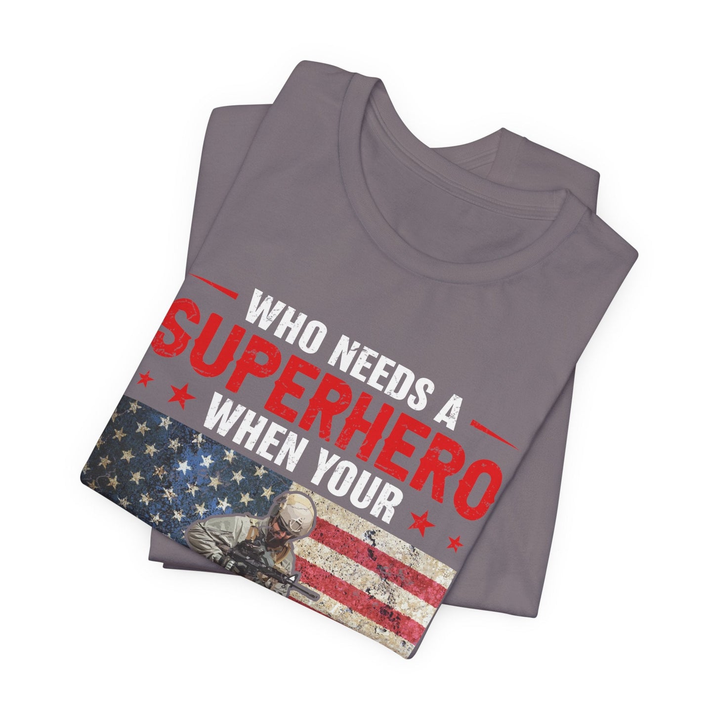 American Flag Graphic Unisex Cotton Tee v43