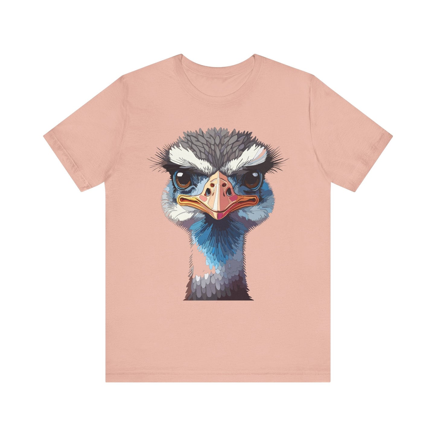 Unisex Animal Tee Shirt With Wildlife Art Design For Men And Women Gildan Softstyle 64000