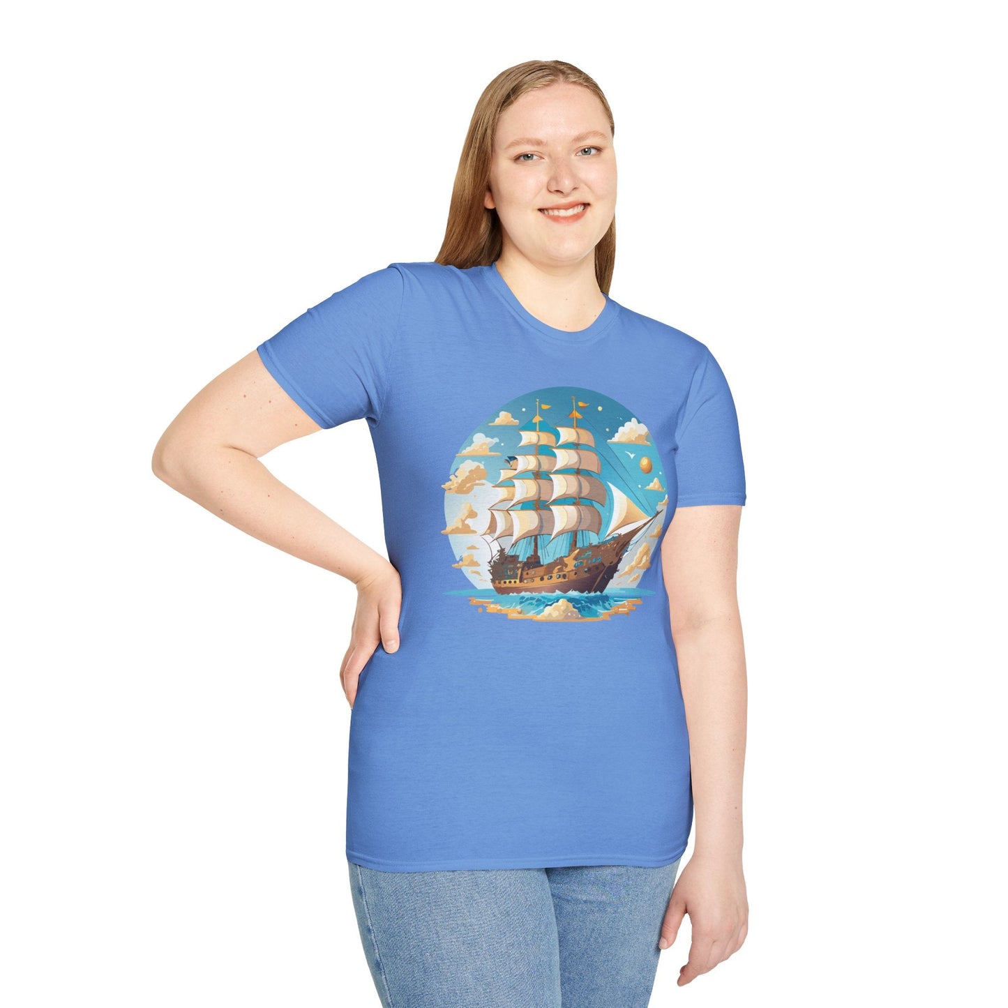 Unisex Softstyle Short Sleeve Tee Shirt Gildan 64000 100 Percent Ring Spun Cotton Comfort
