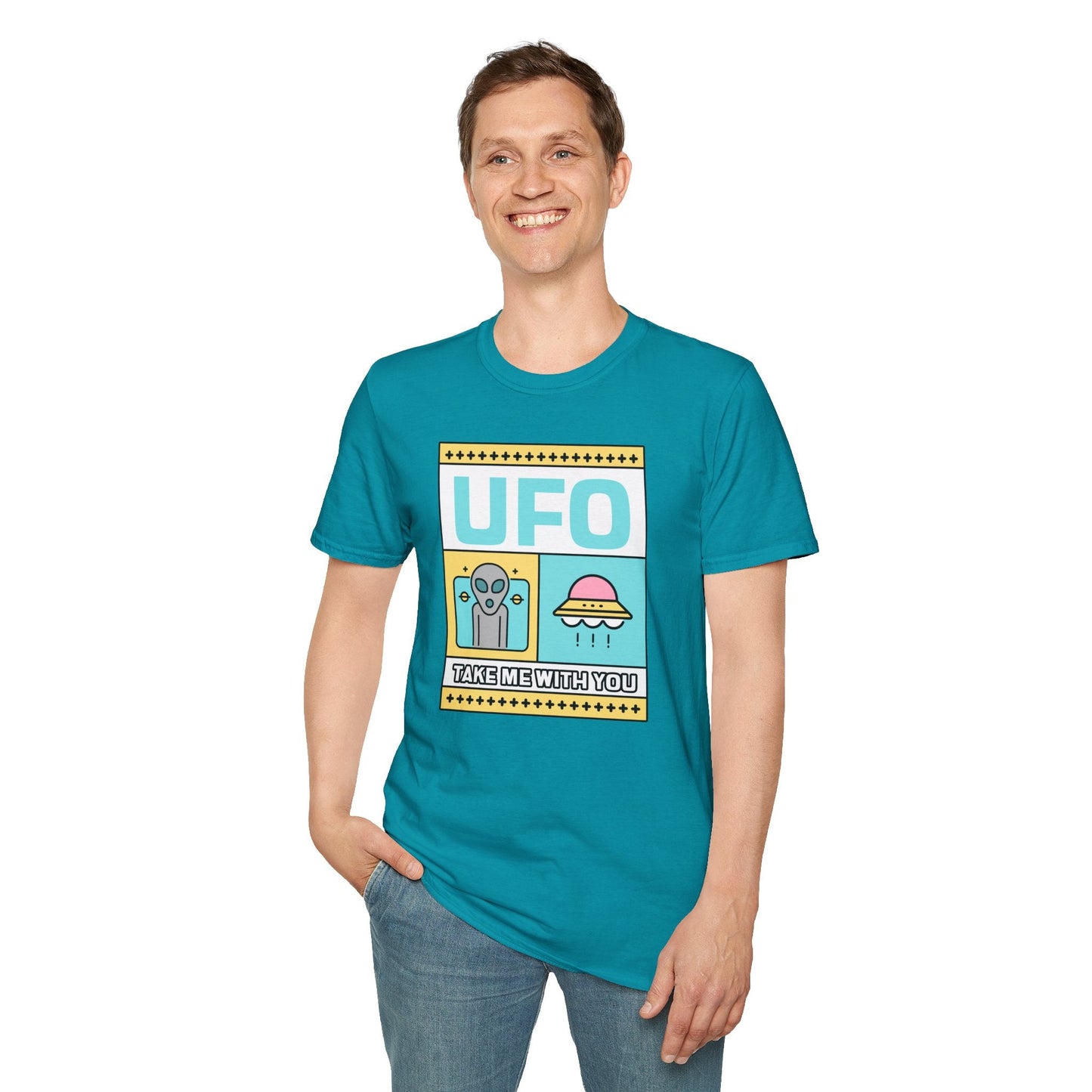 UFO Take Me With You Graphic TShirt