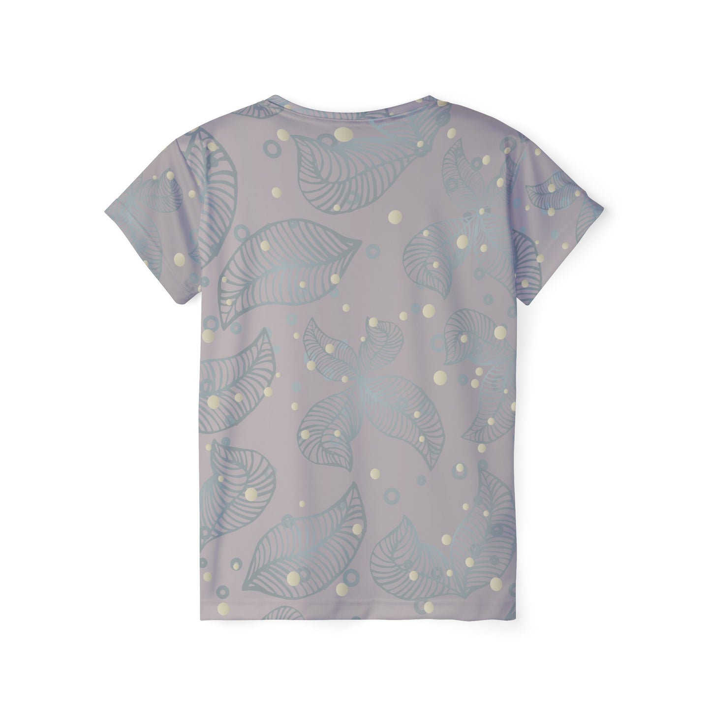 Poly Jersey Tee Shirt with floral prints