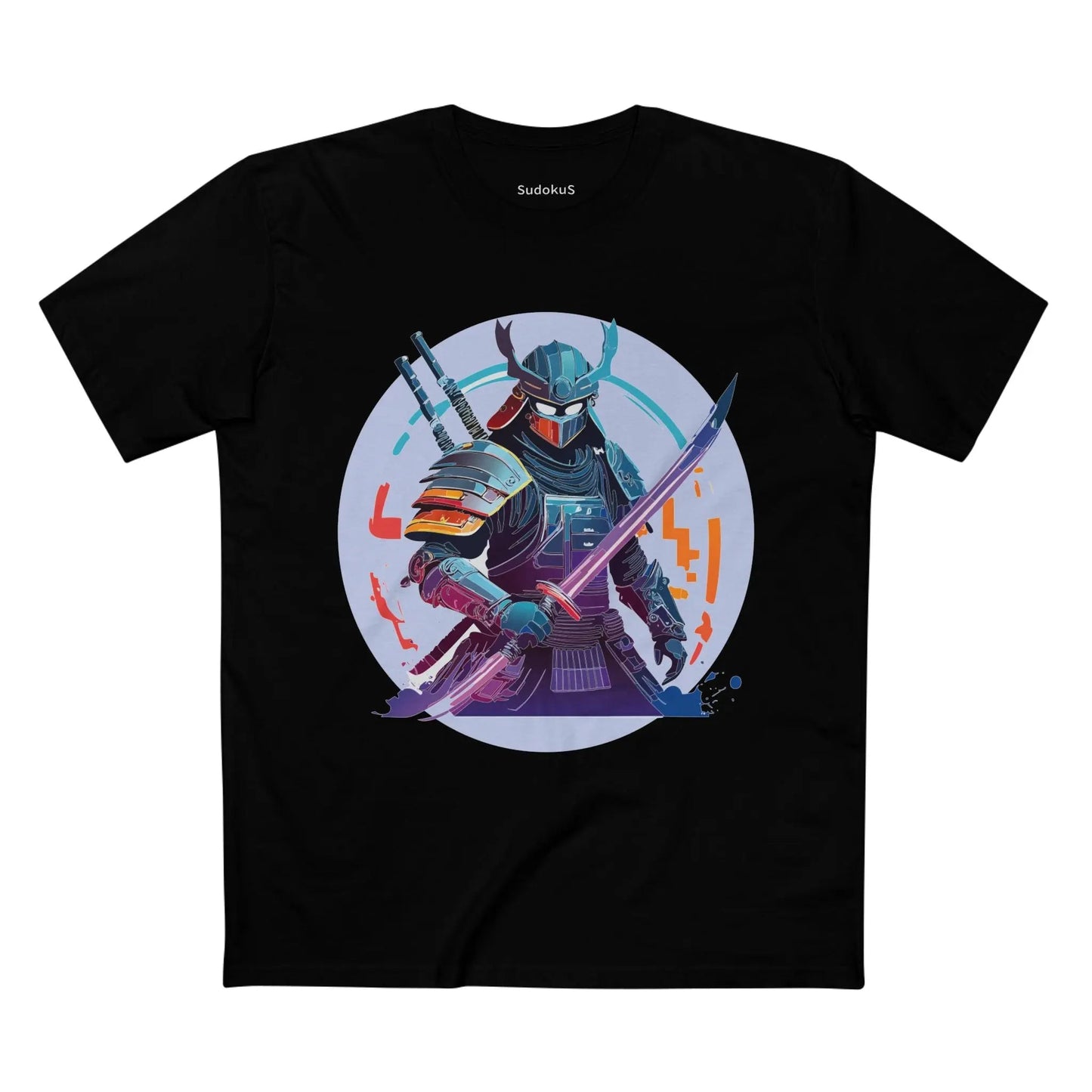 Samurai Graphic Unisex 100 Cotton Staple Tee 5