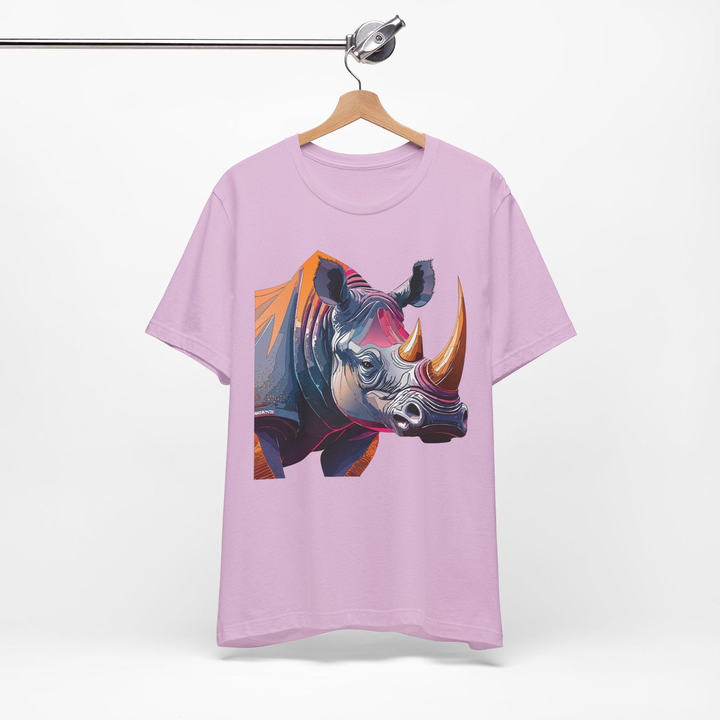 Unisex Animal Print Tee Shirt Featuring Wild Animals Art Design For Everyday Wear