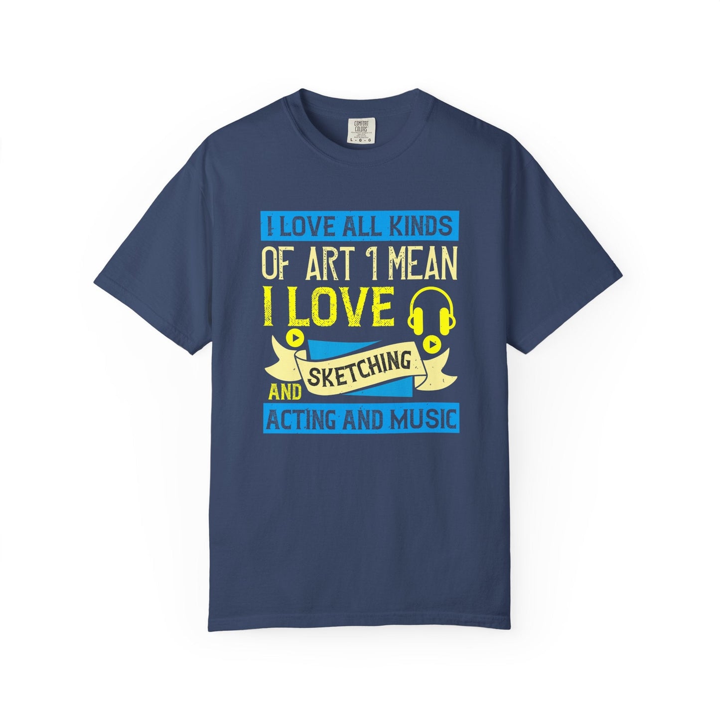 Music Graphic Design Unisex Cotton T-shirt m10
