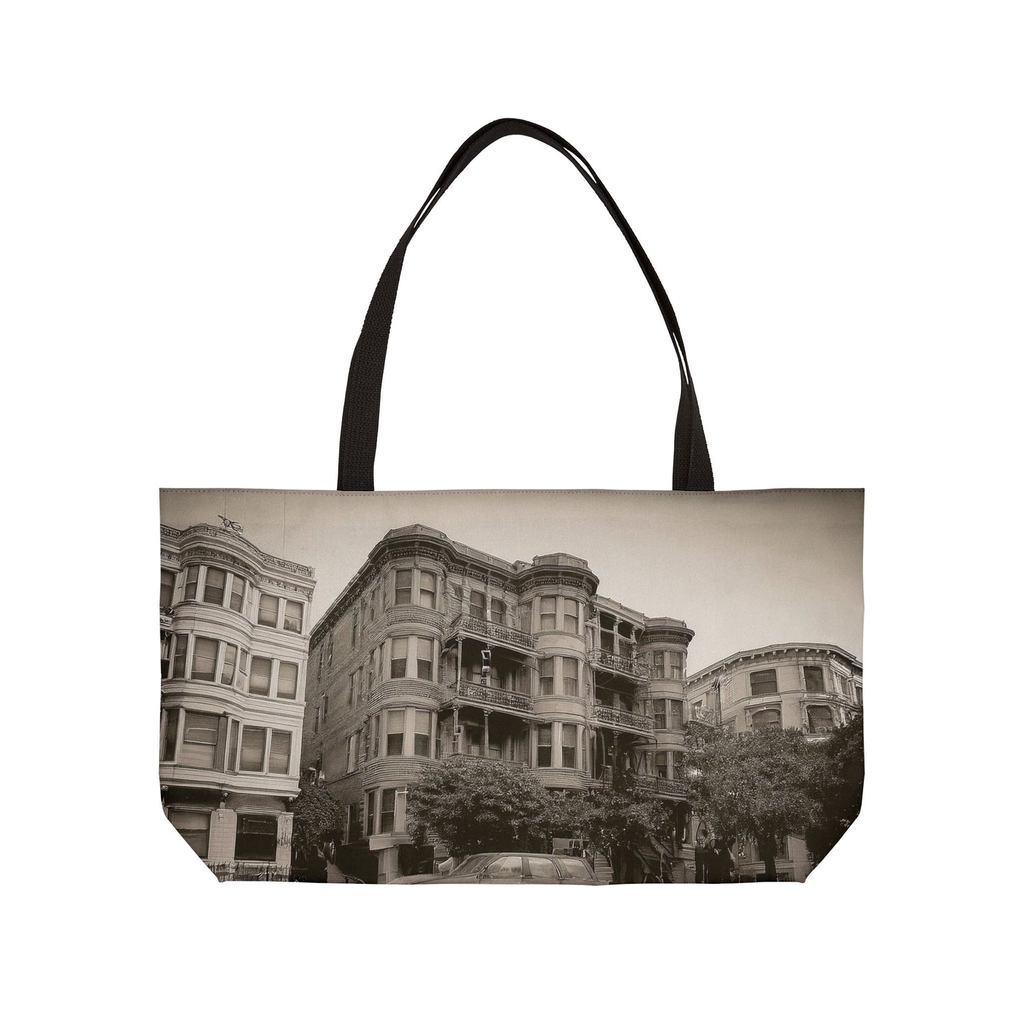 San Francisco Print Bag High-Quality 100% Spun Poly 24x13 Canvas Art Bag C-14