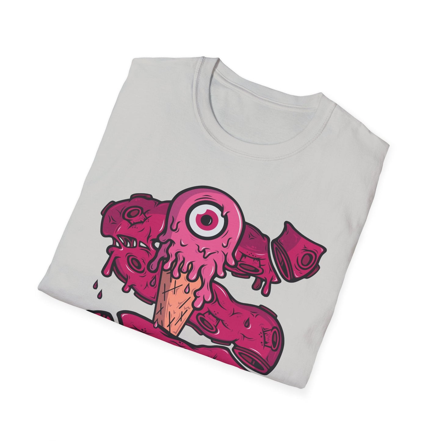 Cartoon T Shirt Animation Tee Funny Graphic Tee Unisex Gildan Softstyle Cotton 64000