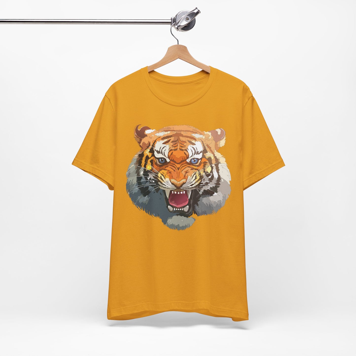 Tiger Shirt, Animal Shirt, T-Shirt with Tiger, Art Design Tee, Animal Tees, Safari T-Shirt, Graphic Design Tee 14