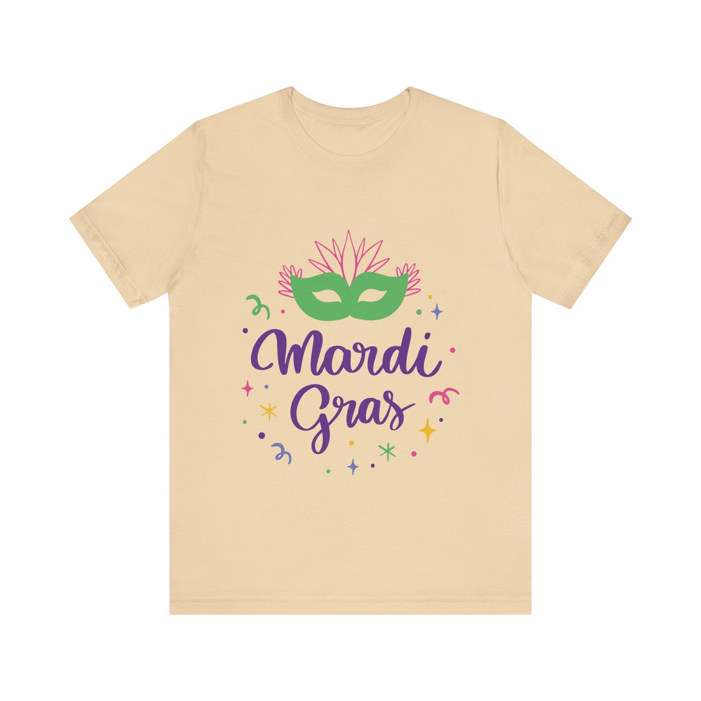 Unisex Cotton Tee Shirt for Mardi Gras