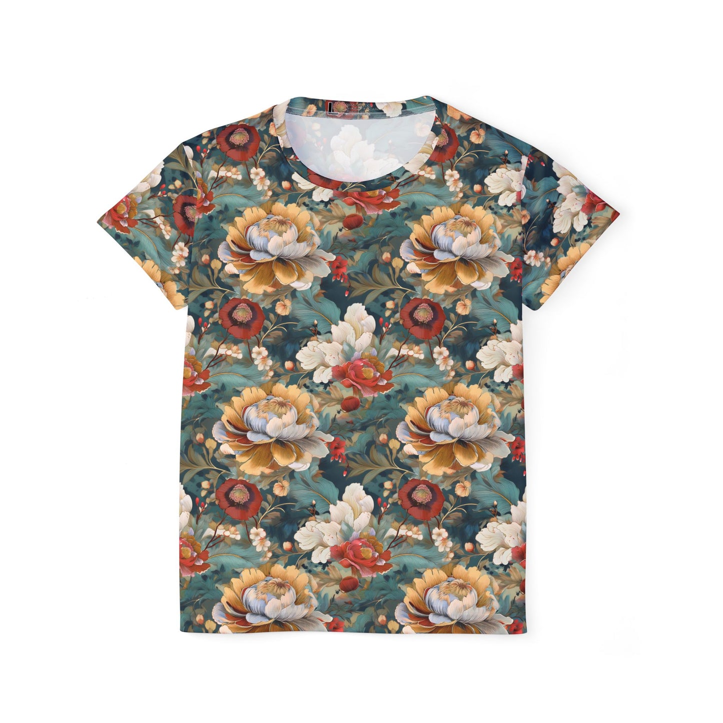 Floral Print Shirt, Shirt with Flowers