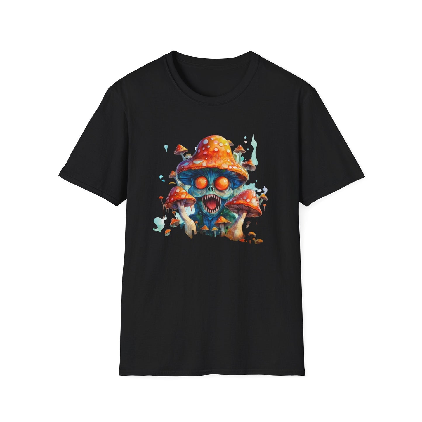 Mashroom Tee Shirt Unisex Softstyle 64000 Graphic Tee Funny Mashroom Design Gift