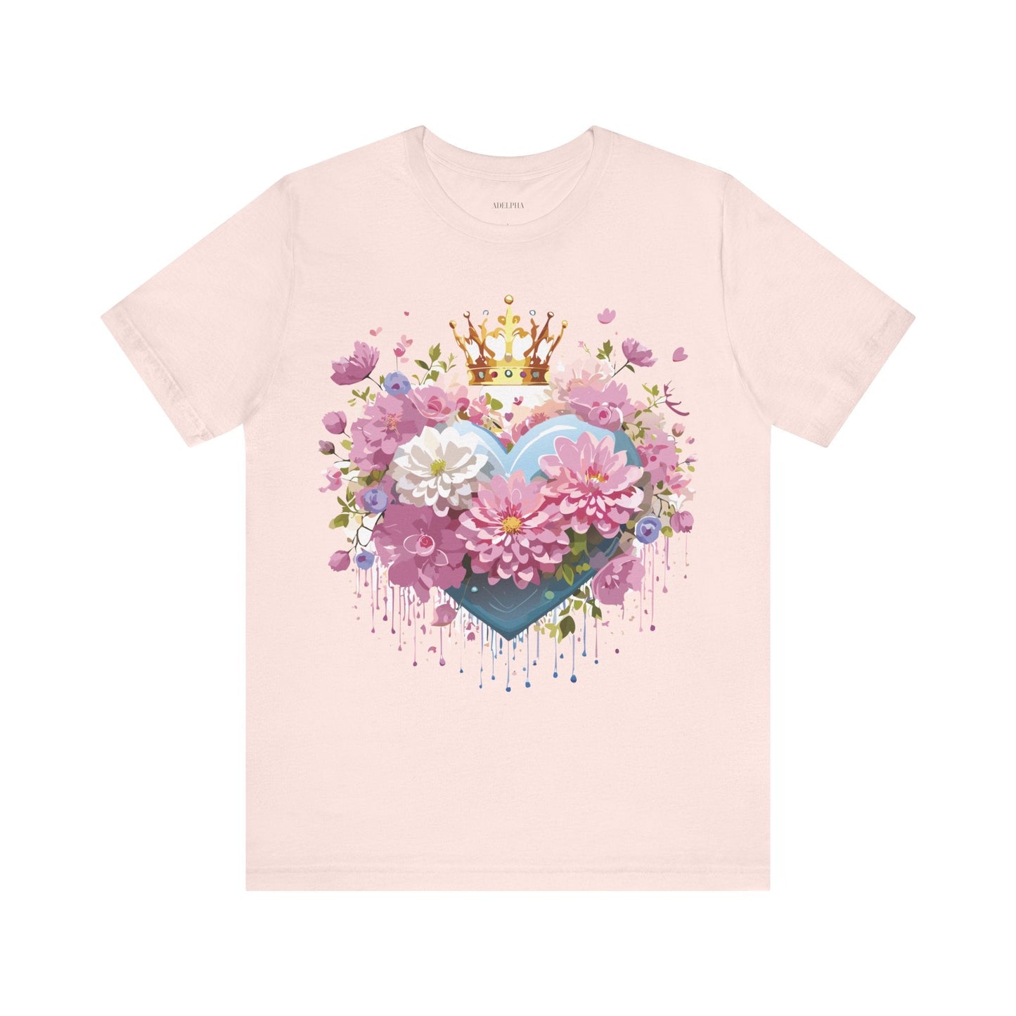 Valentine Shirts Unisex Graphic T Shirt From Adelpha Vintage Inspired Artwork Short Sleeve Tee