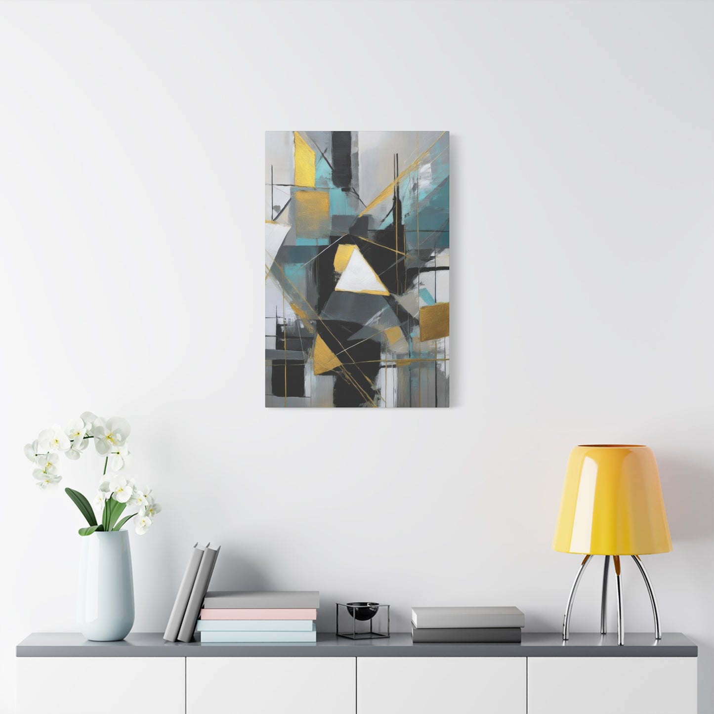 Abstract Oil Painting Print Canvas 20x24,20x30,24x30 24x32,24x36,30x40 32x48,36x48,40x60 Pine-Wood Inner Frame ABS-204T