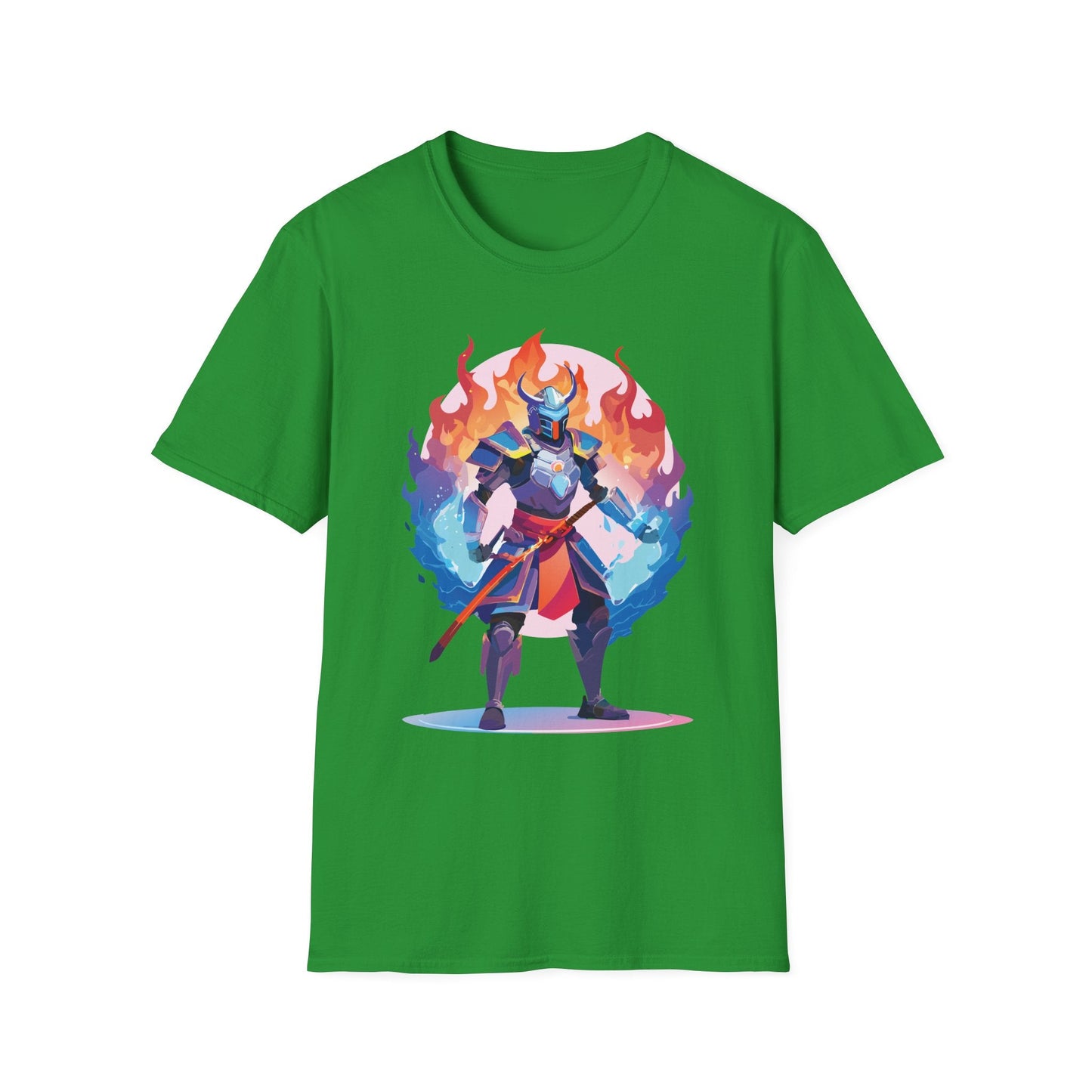 Samurai Shirt Unisex Gildan Softstyle 64000 Tee 100 Percent Cotton Comfortable Tee
