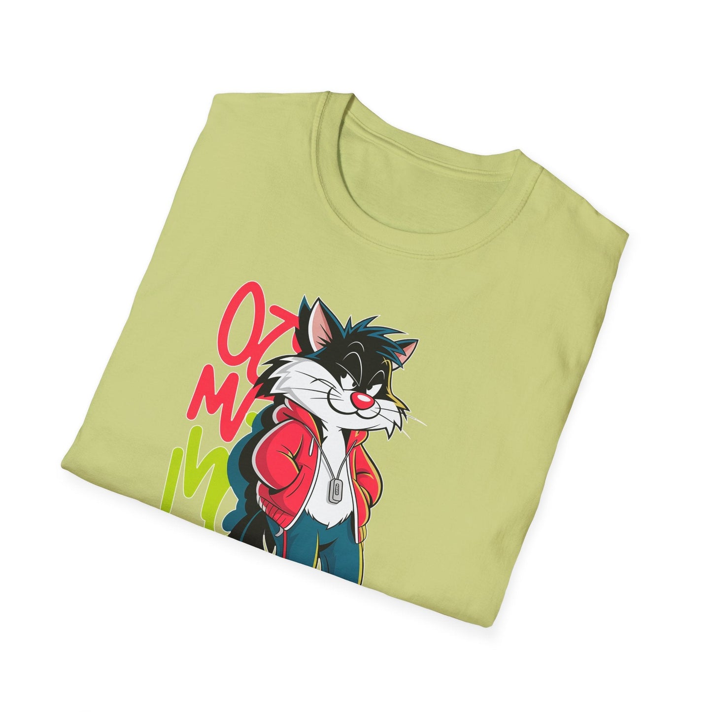 Cartoon T Shirt With Animals And Animation Tee For Unisex Softstyle Gildan 64000