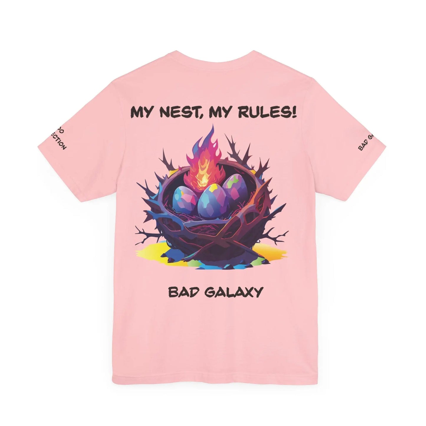 Animal T Shirt Bad Galaxy Made To Order 100 Percent Cotton Eco Friendly Non Toxic Inks USA