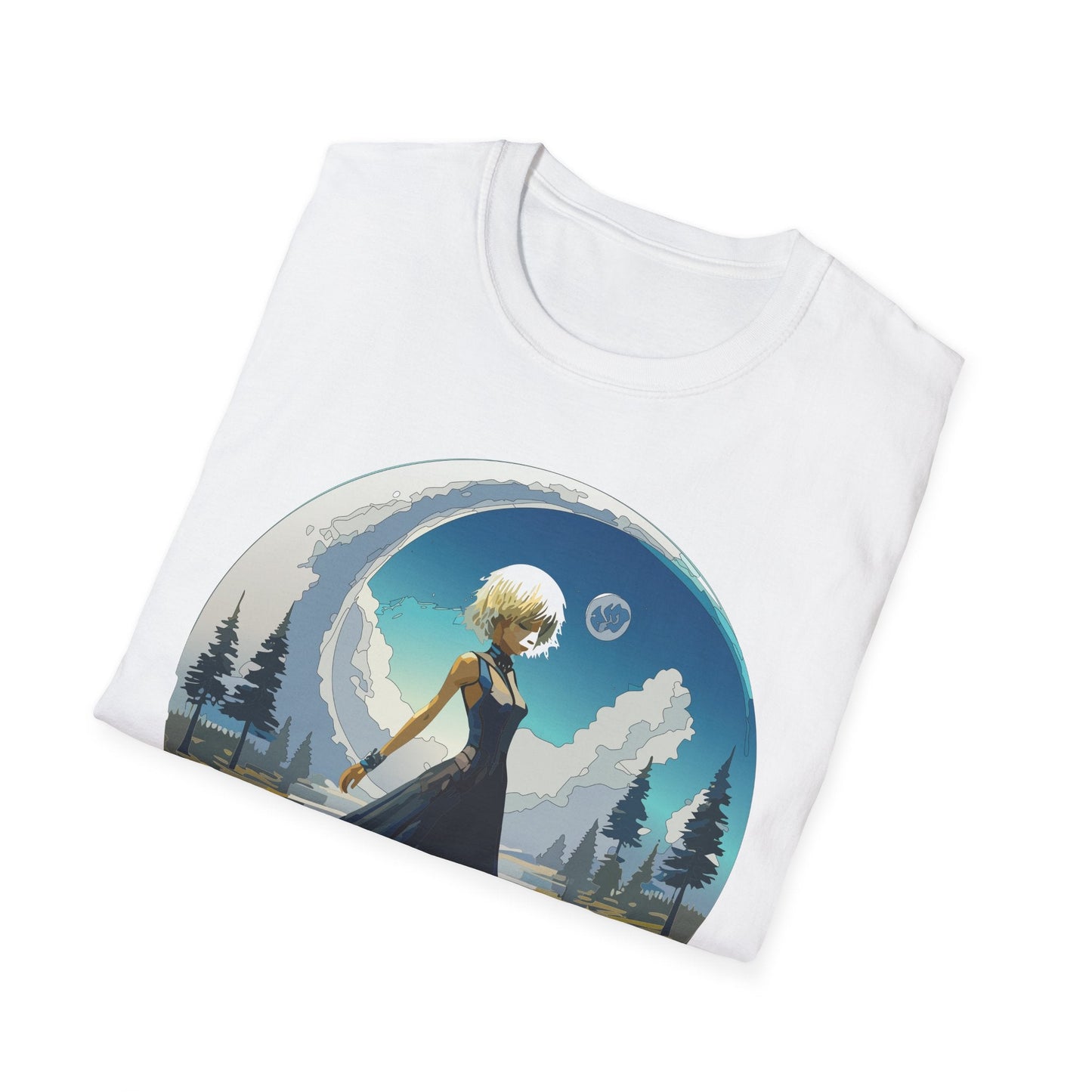 Womens Graphic T Shirt Art Design Tee Gildan Softstyle 64000 Unisex Short Sleeve