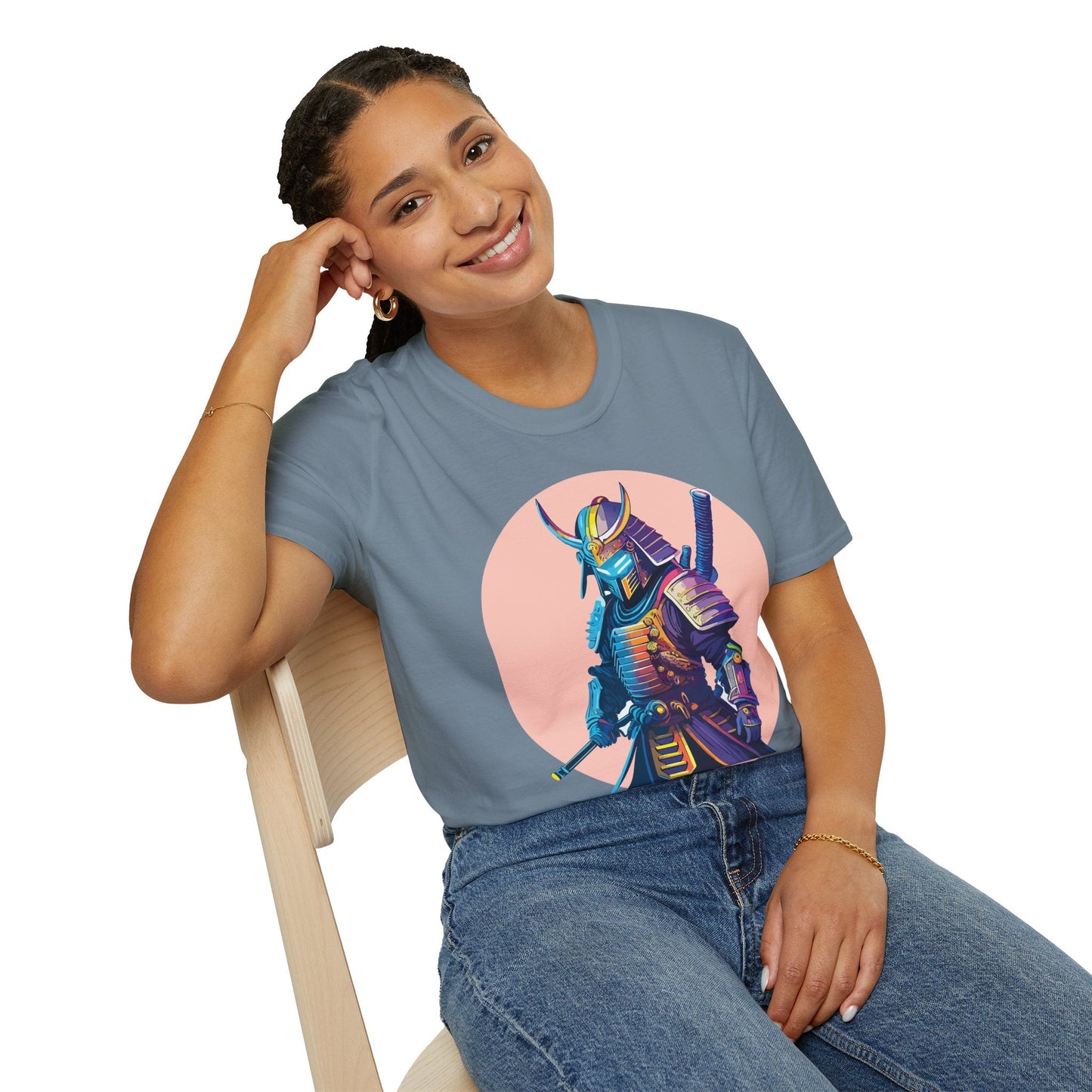 Samurai Shirt Unisex Gildan Softstyle Cotton Tee For Everyday Comfort And Style All Day