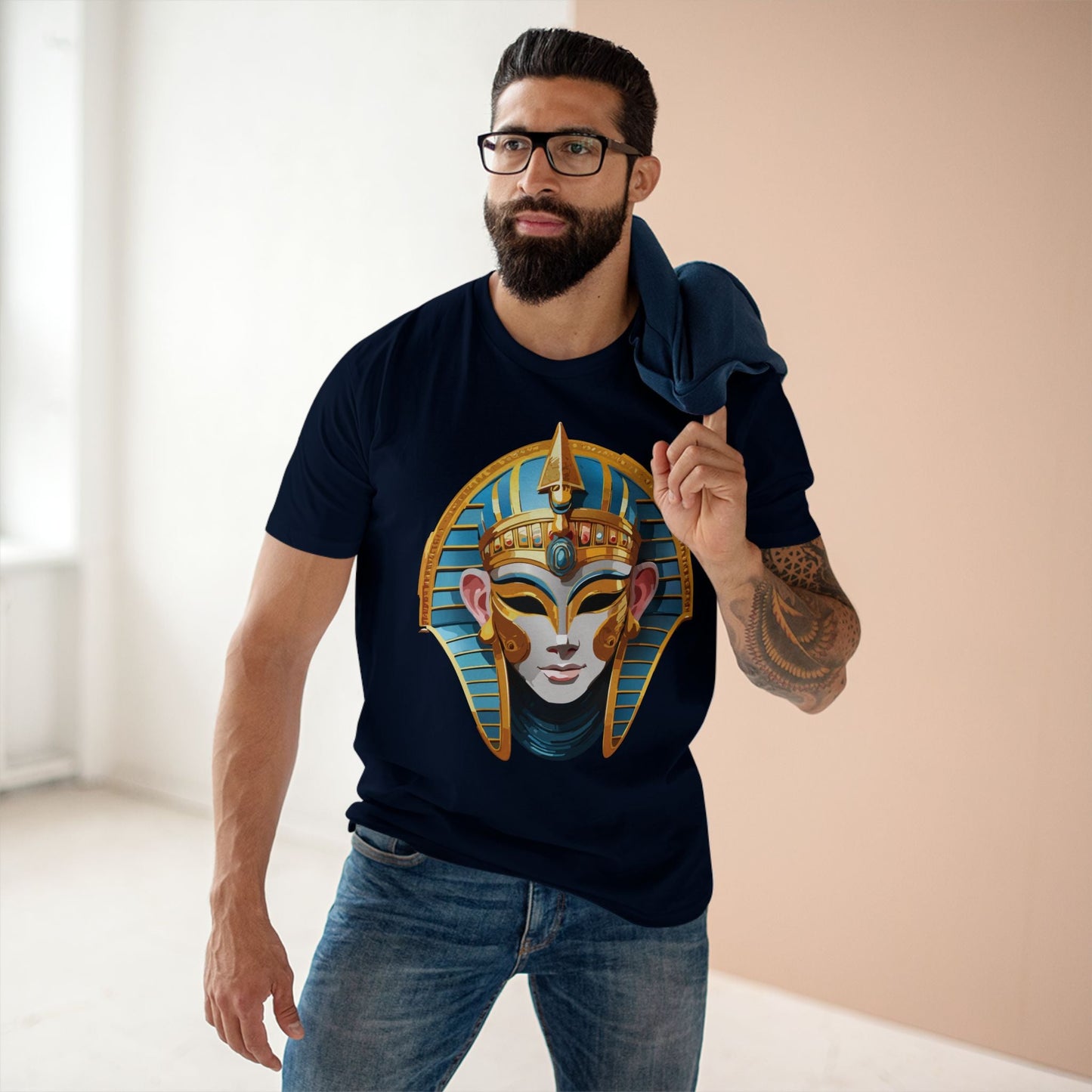 Mask Graphic Unisex 100 Cotton Staple Tee 24