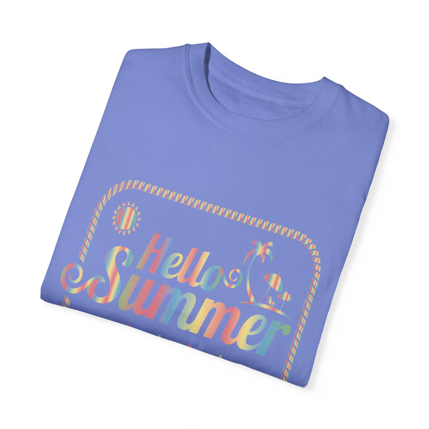 Unisex T-shirt with summer design