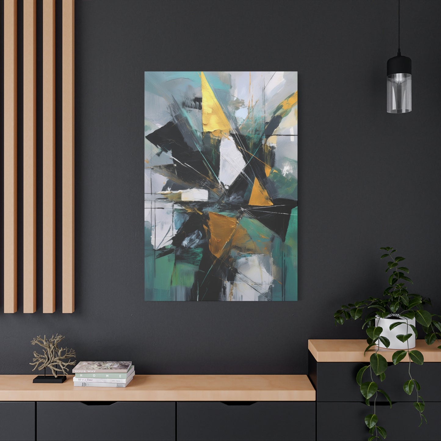 Abstract Oil Painting Print Canvas 20x24,20x30,24x30 24x32,24x36,30x40 32x48,36x48,40x60 Pine-Wood Inner Frame ABS-208