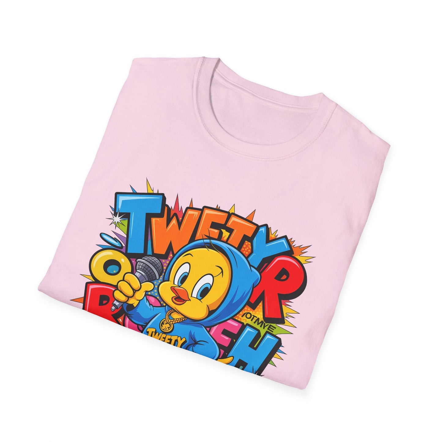 Cartoon T Shirt With Animation Funny Animals Tee Unisex Gildan Softstyle 64000 Pro