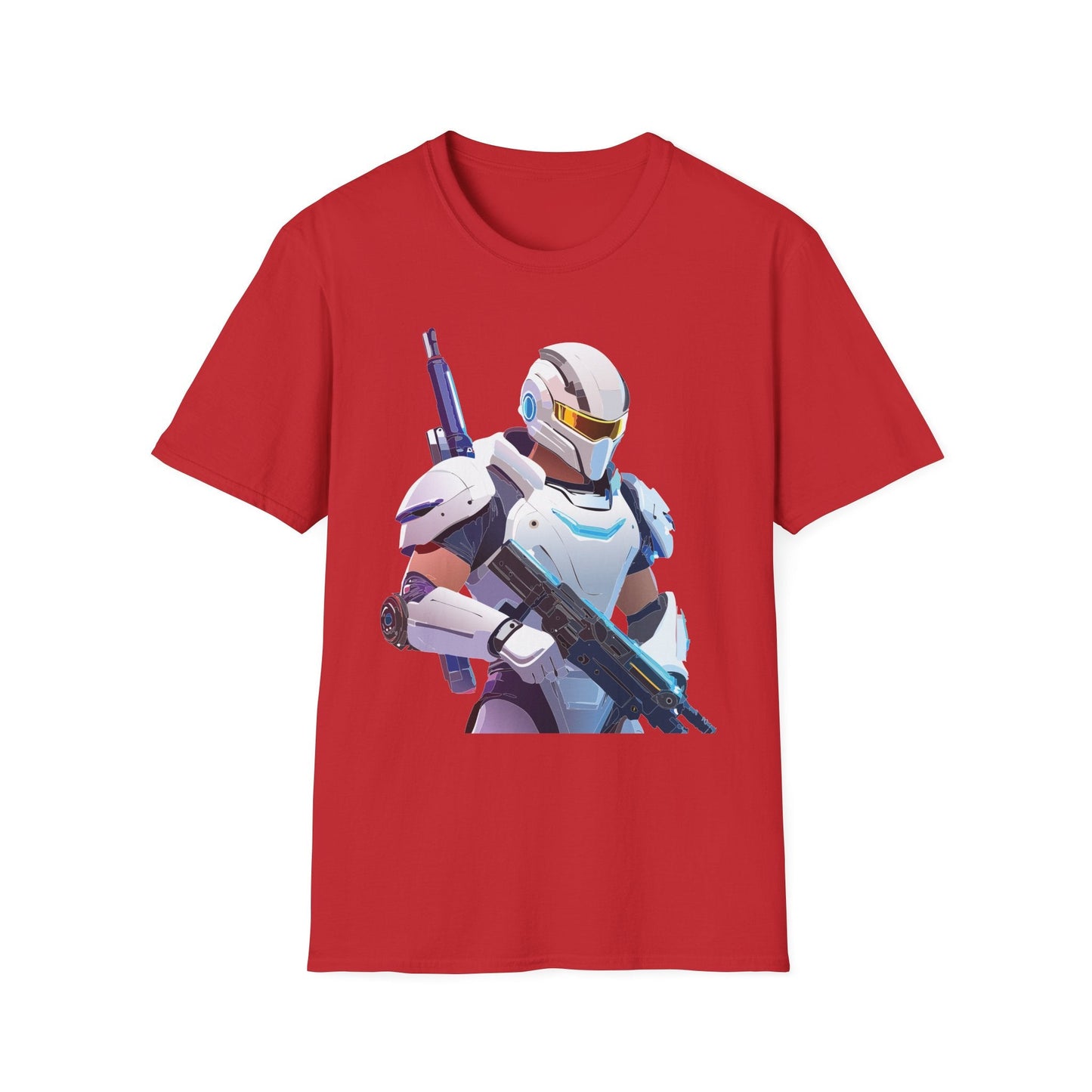 Robocop T Shirt Unisex Softstyle 64000 Gildan 100 Percent Ring Spun Cotton Graphic Tee