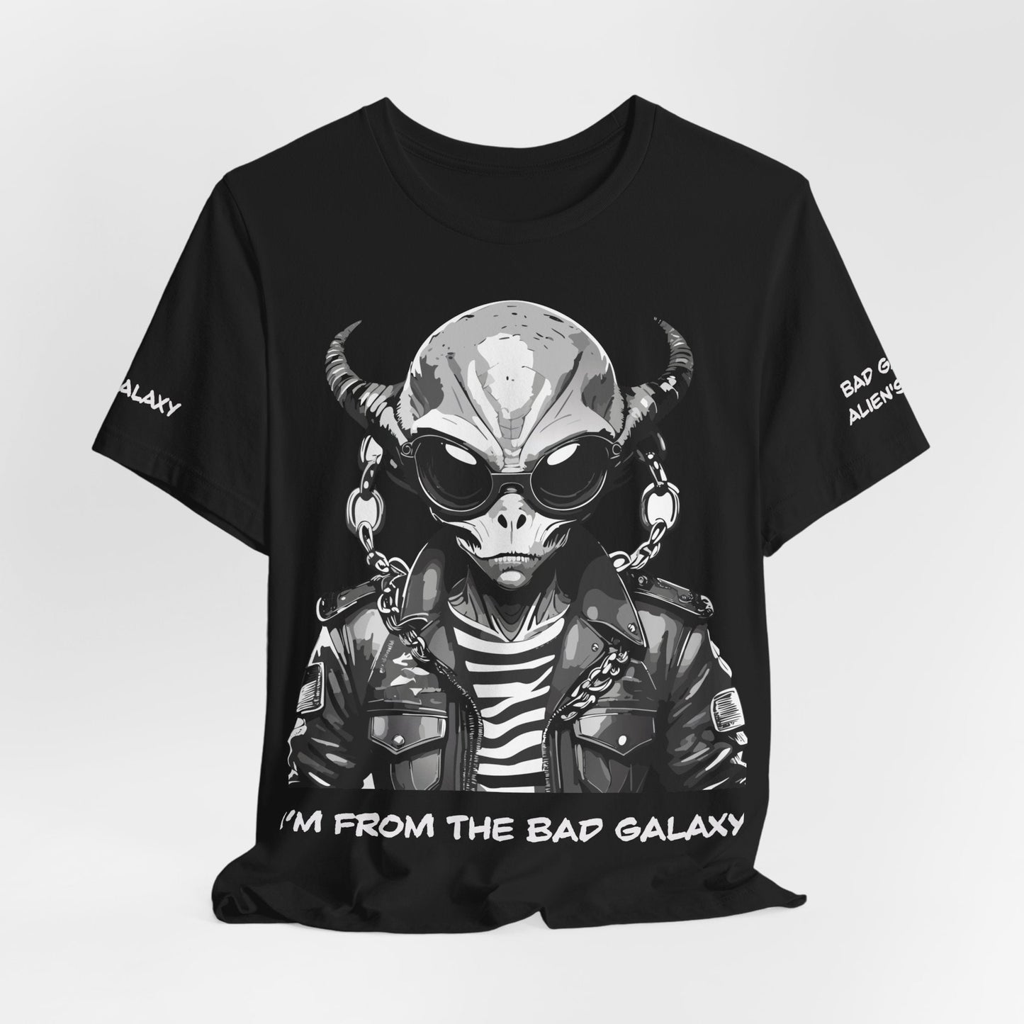 Alien T Shirt From Bad Galaxy Graphic Tee With Free Shipping Lightweight 100 Cotton USA Made