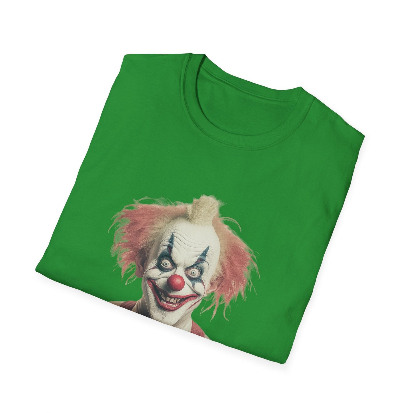 Clown Shirt Circus Tee Gildan Softstyle 64000 One Hundred Percent Ring Spun Cotton Lightweight