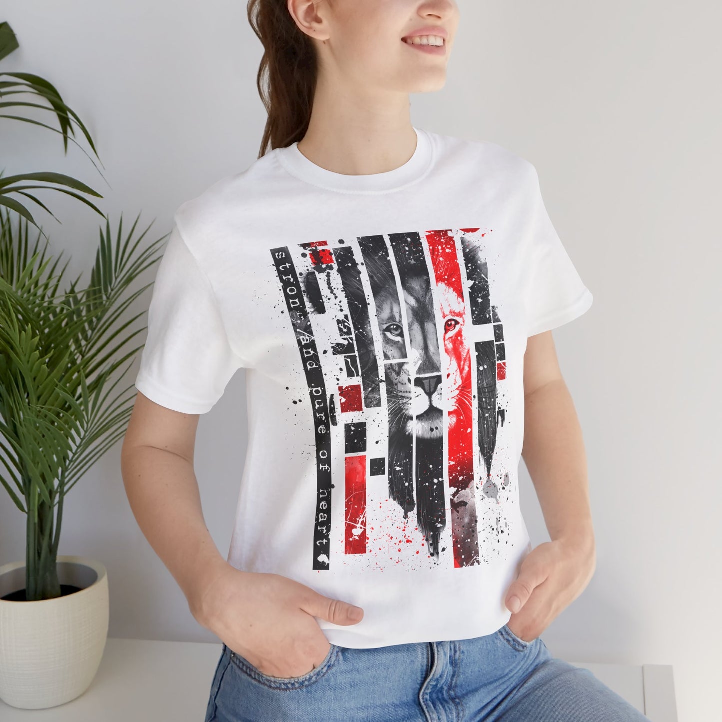 Savannah Graphic Design Tee, Animal Shirt, Vintage Tees, Art Design T-Shirt, Graphic Tee, Art Shirts