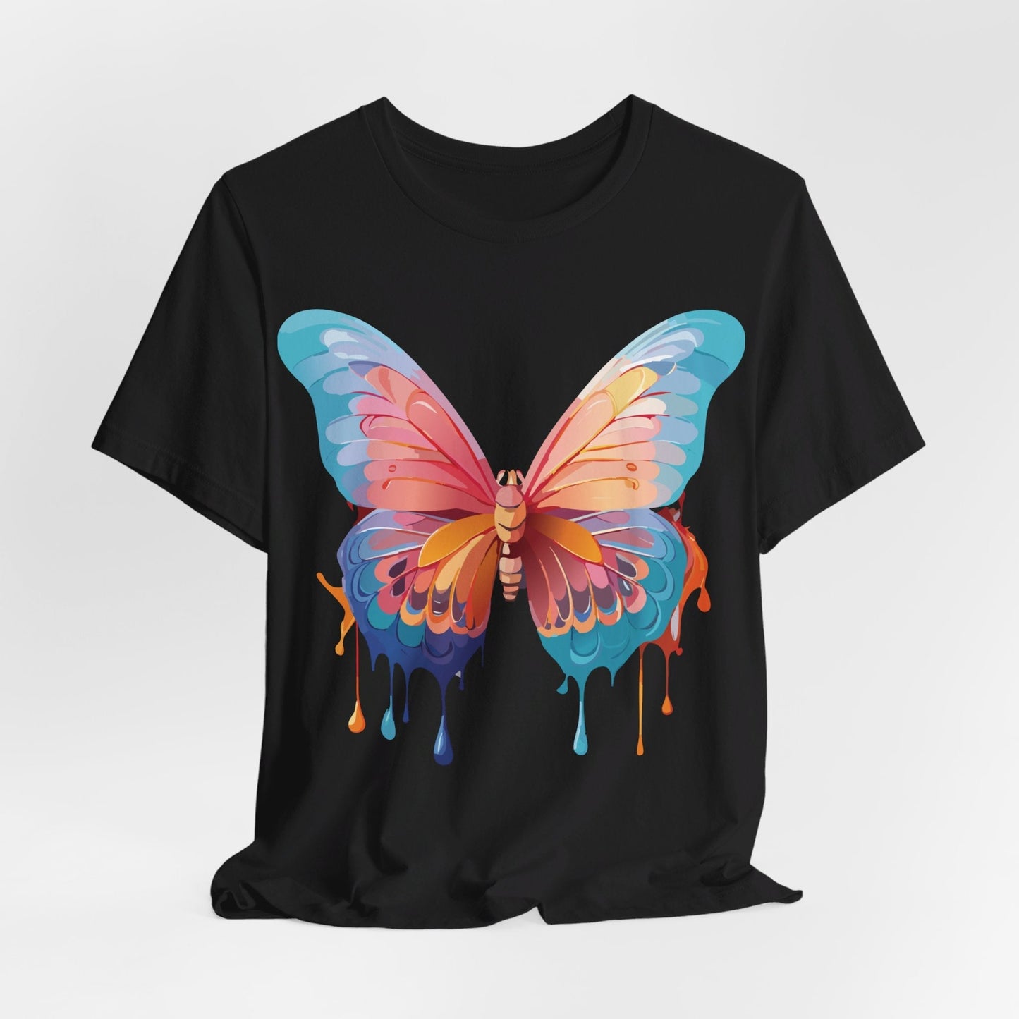 Butterfly Graphic Tee Adelpha Unisex Short Sleeve Design Tee