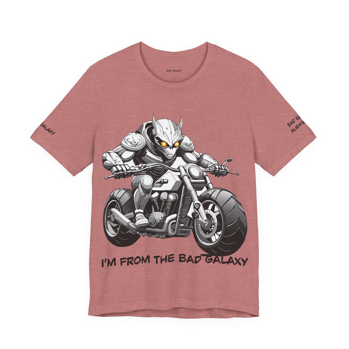 Alien Graphic Unisex Cotton Bella+Canvas Tee with Art Design b84