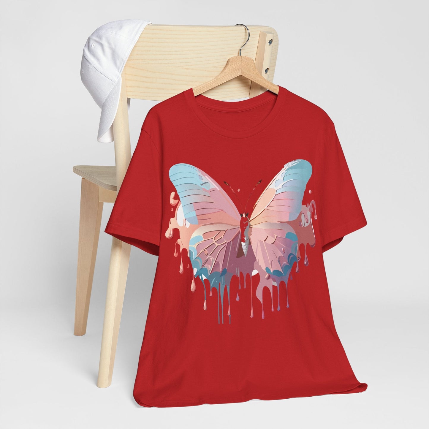 Butterfly Graphic Tee Unisex Adelpha Vintage Inspired Art Design Shirt