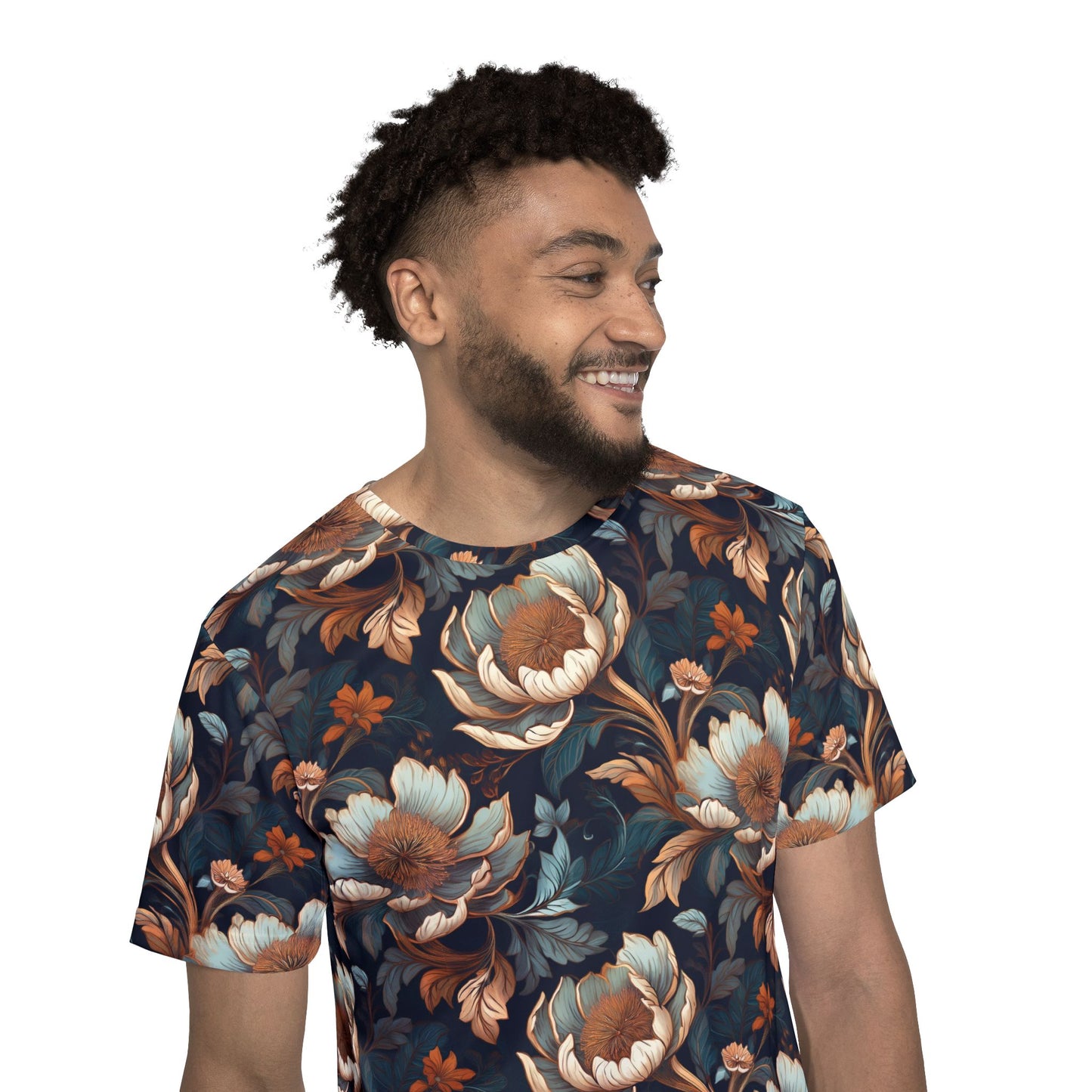 Unisex Floral Shirt, Floral Tee Shirt
