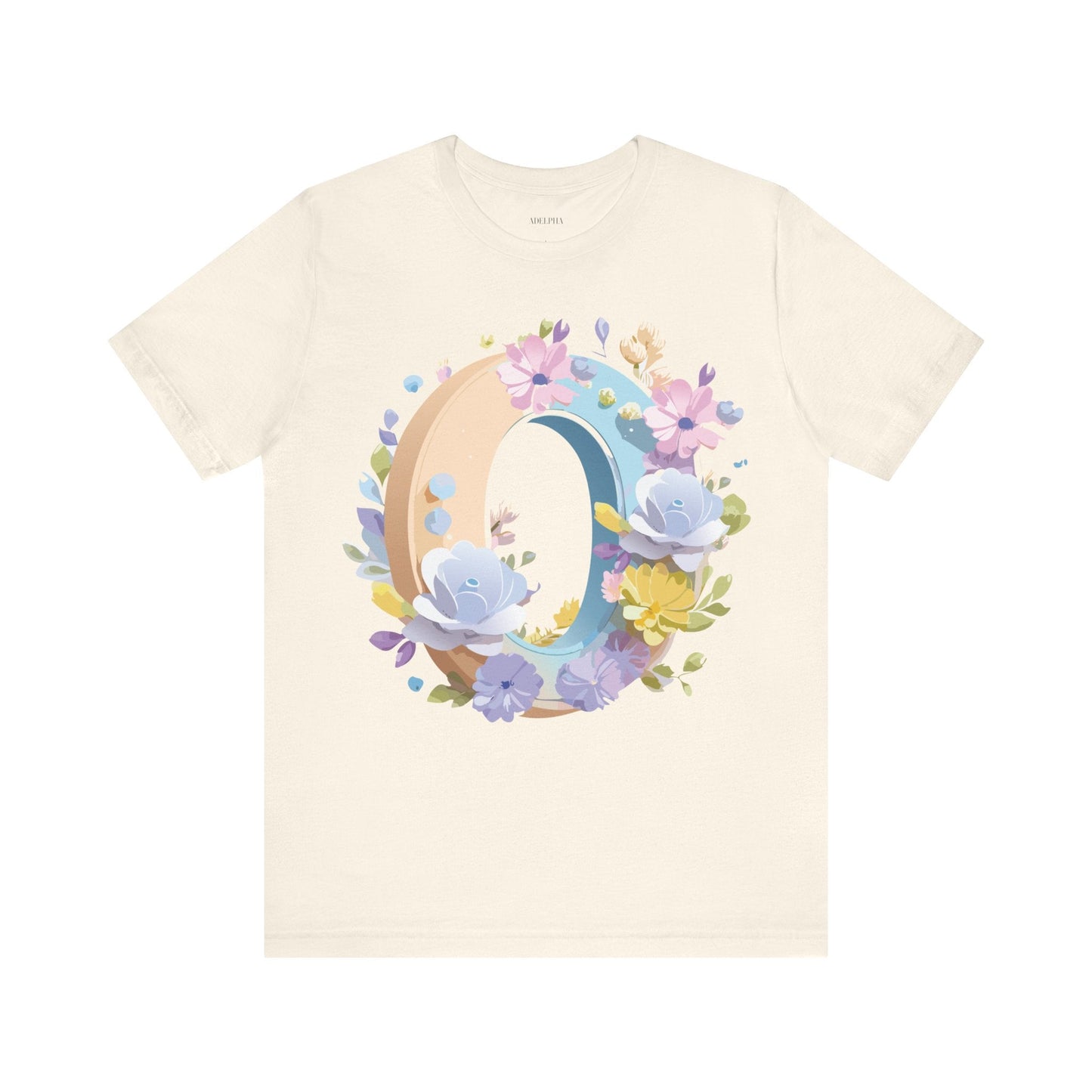 Unisex Jersey Short Sleeve Letter O Shirt Graphic Tee By Adelpha Premium Vintage Inspired Artwork