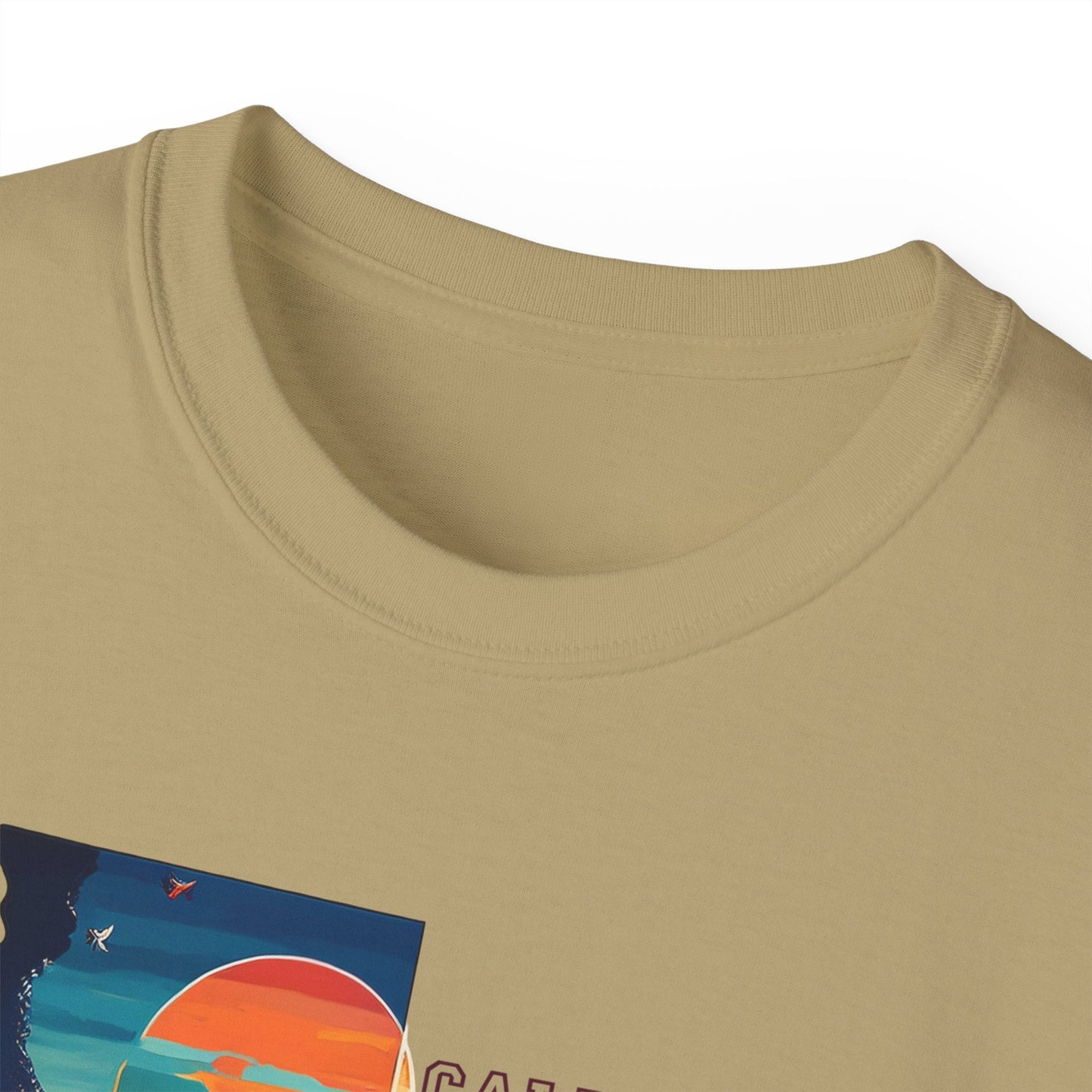 California Graphic Unisex Cotton T‑Shirt 2
