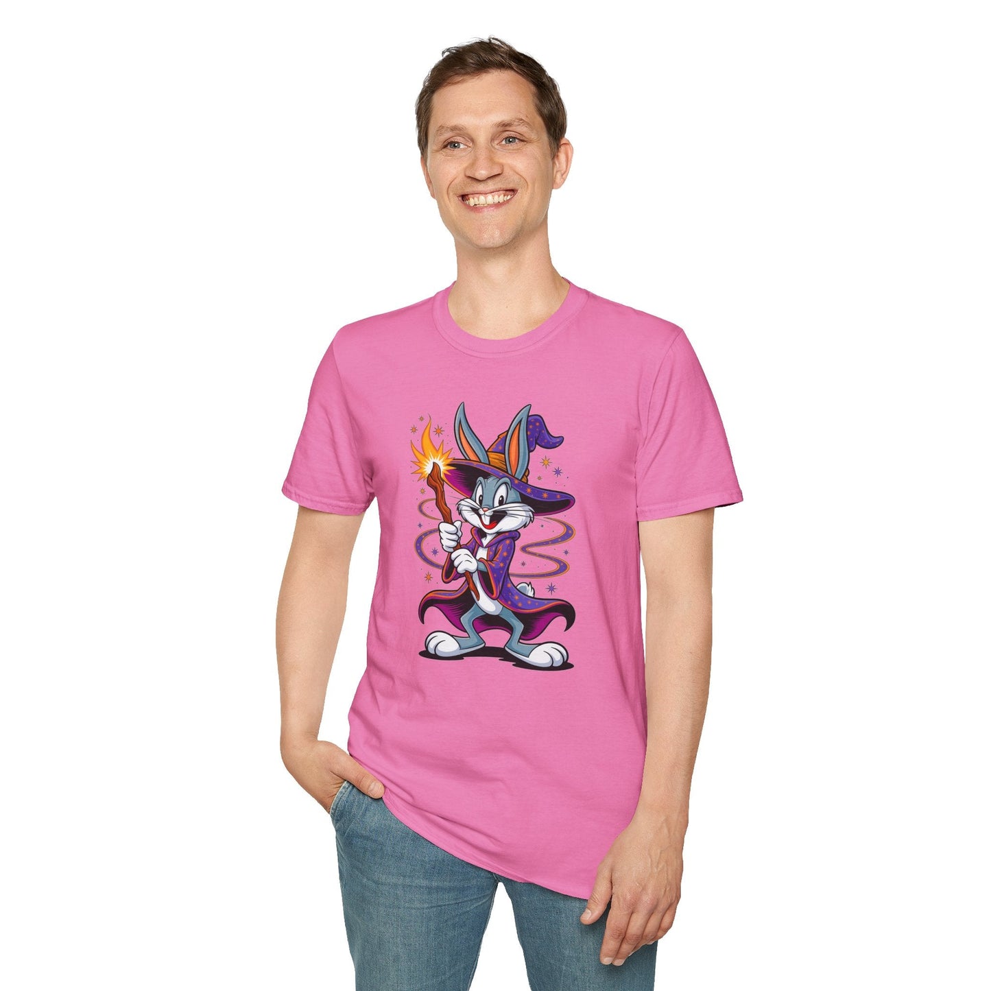 Bugs Bunny T Shirt Unisex Softstyle Gildan 64000 Cartoon Tee With Classic Design Art